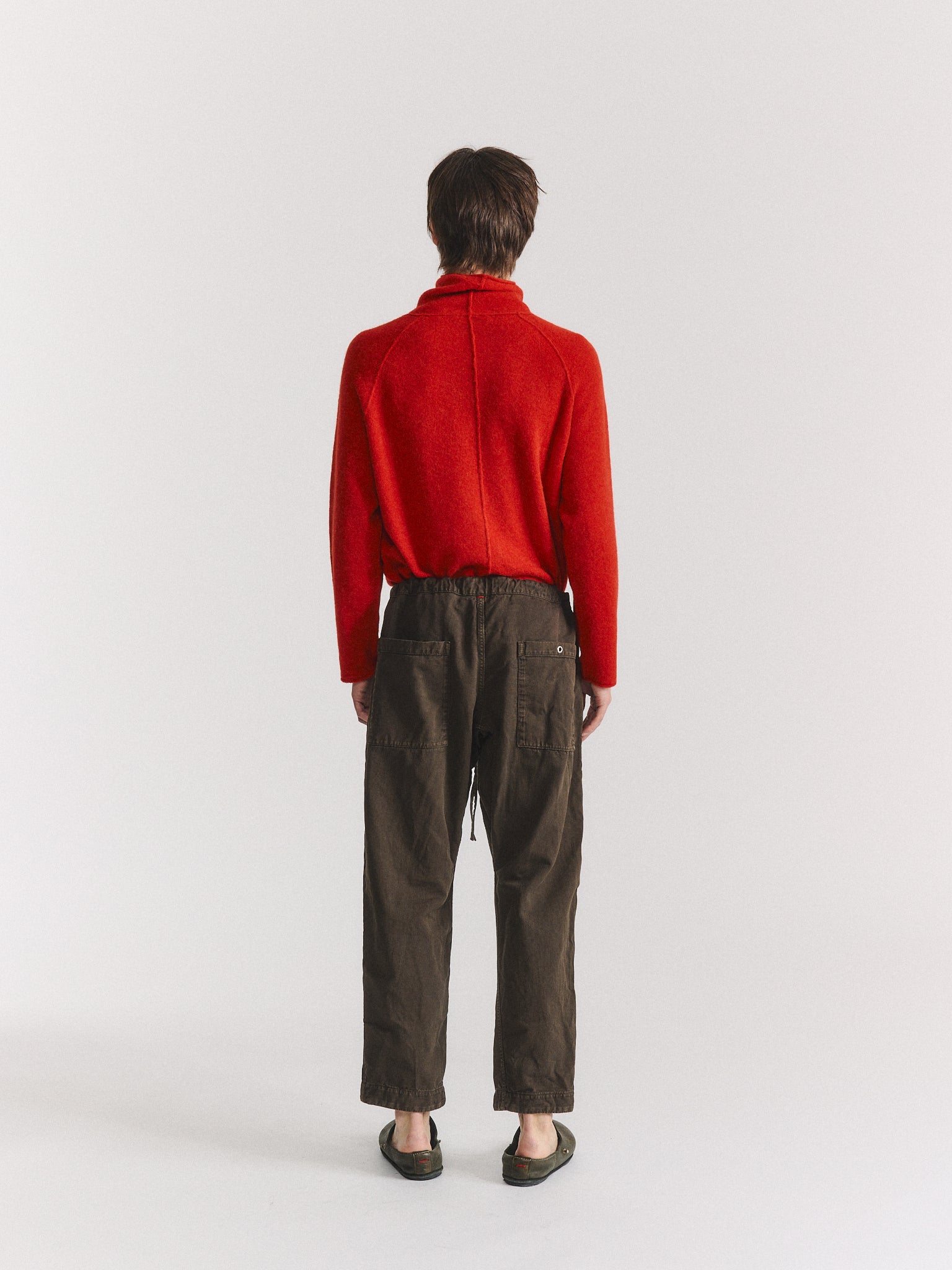 TIE ME UP PANT - L DENIM - EARTH