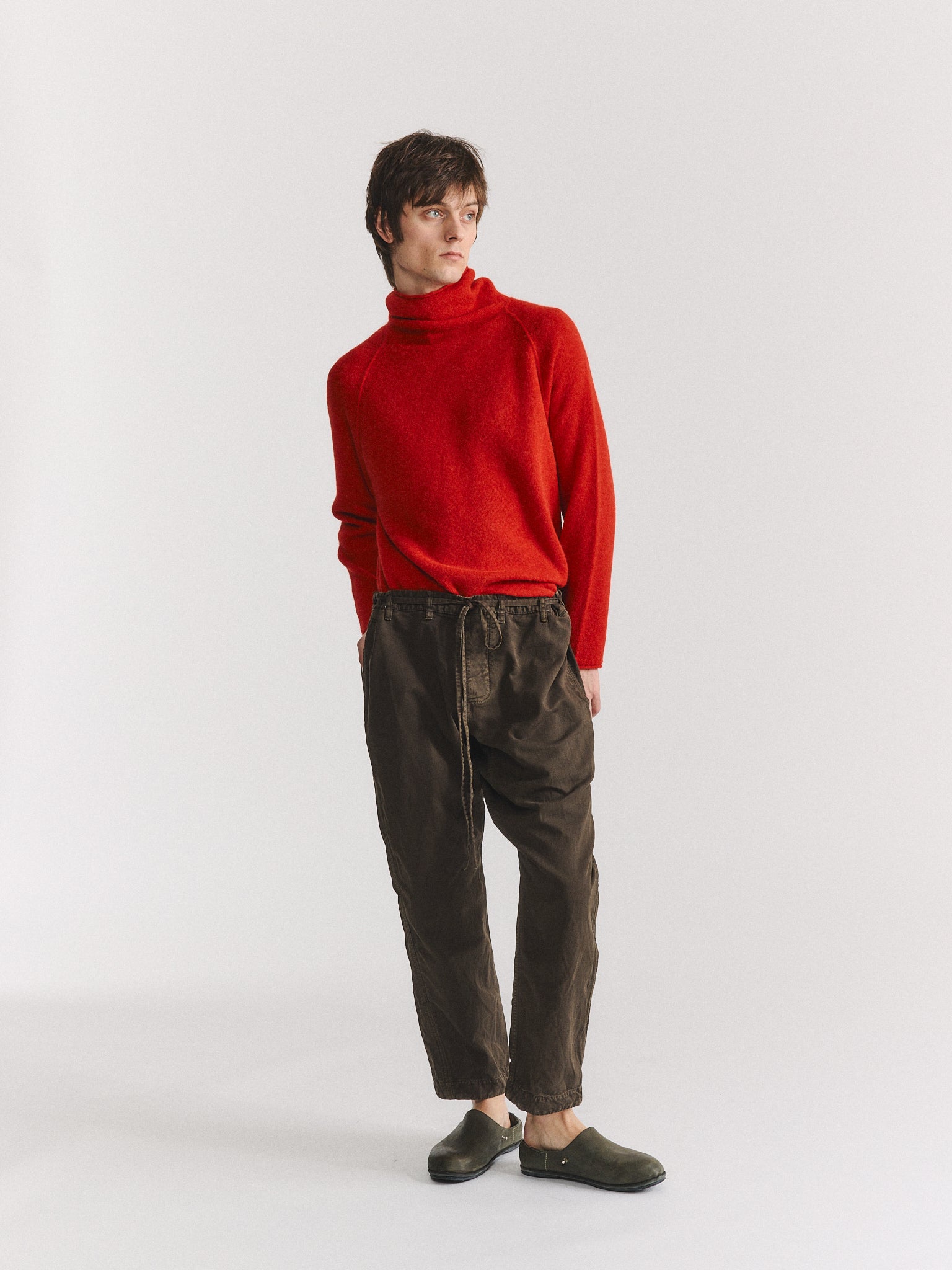 PANTALON TIE ME UP - L DENIM - EARTH