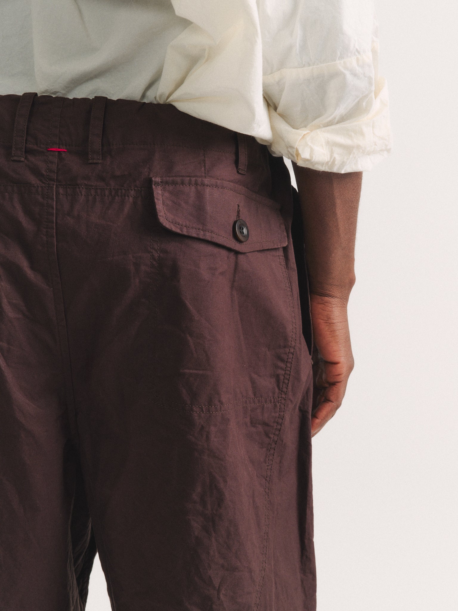 ABEL PANT - L WAX - EBONY