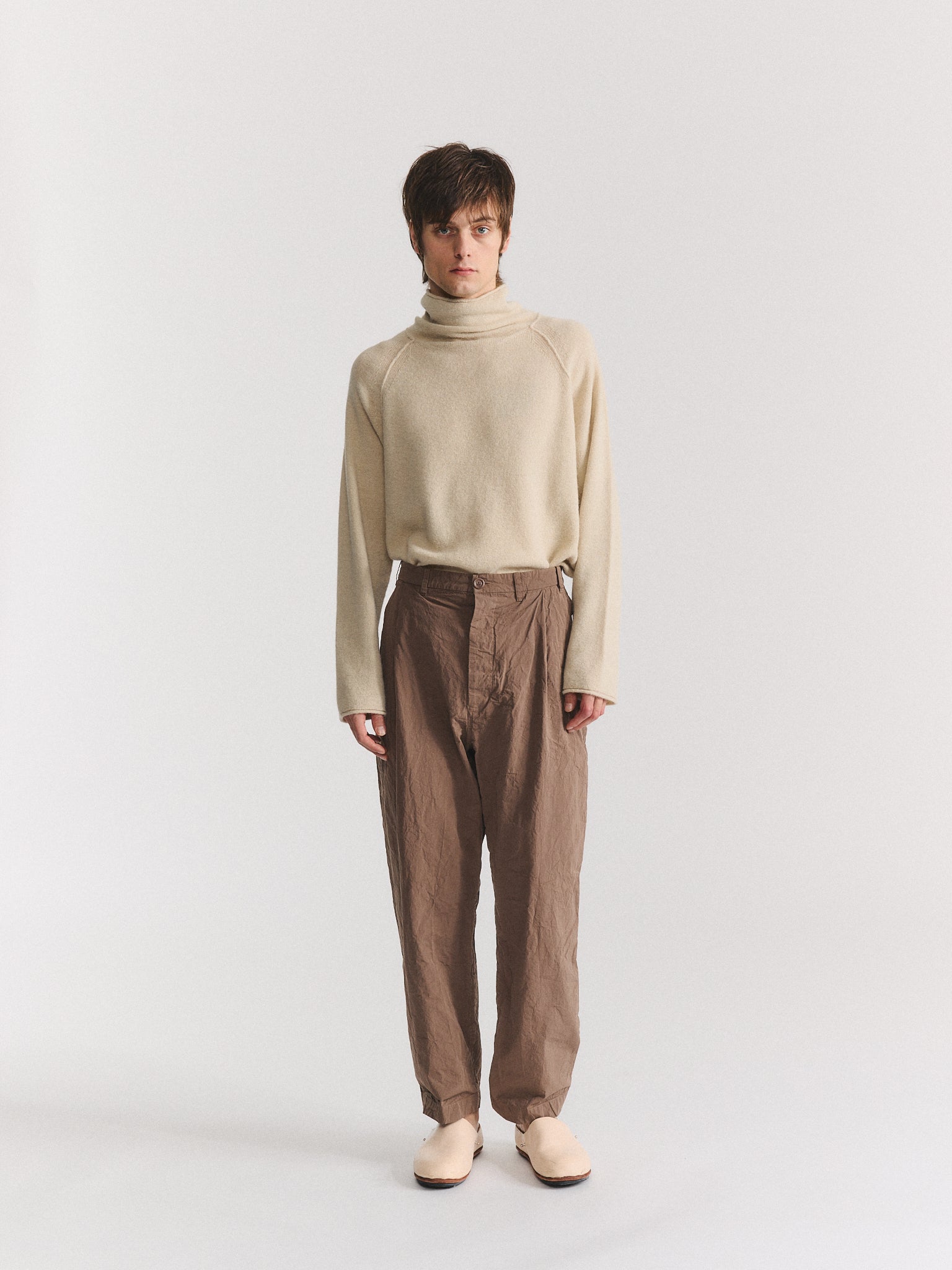 BASIL PANT - PAPER COT - CLAY