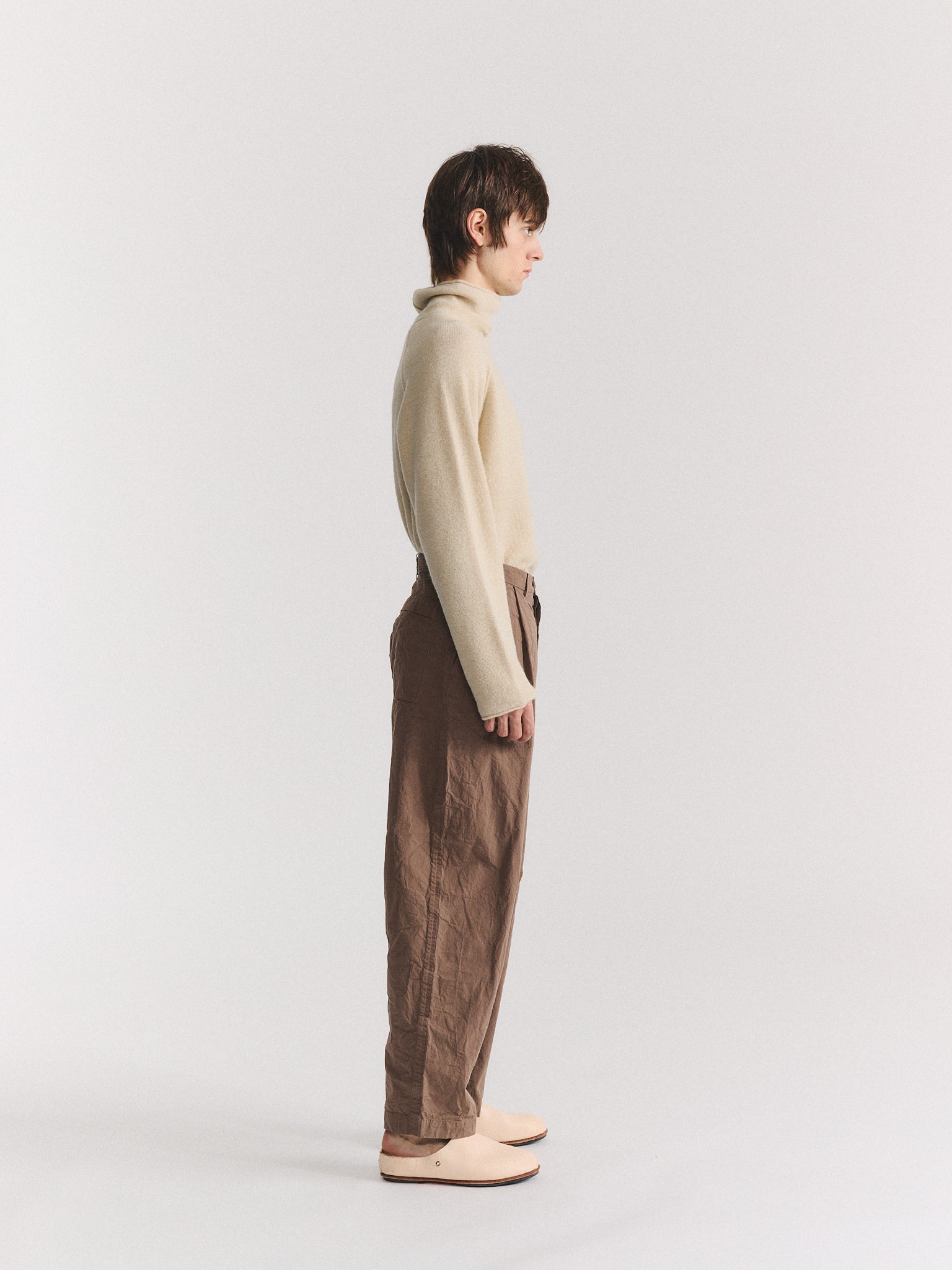 BASIL PANT - PAPER COT - CLAY
