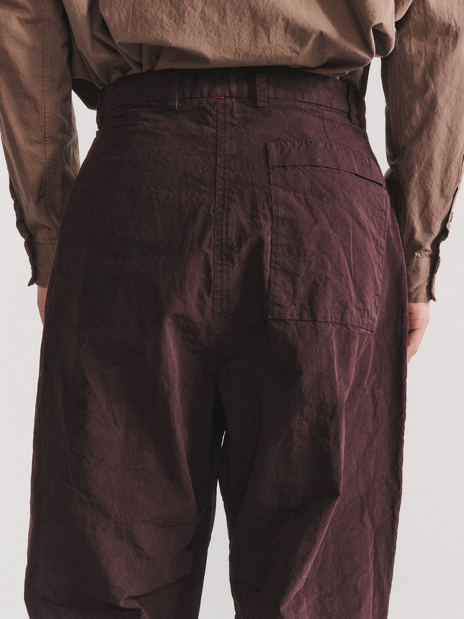 BASIL PANT - PAPER COT - EBONY