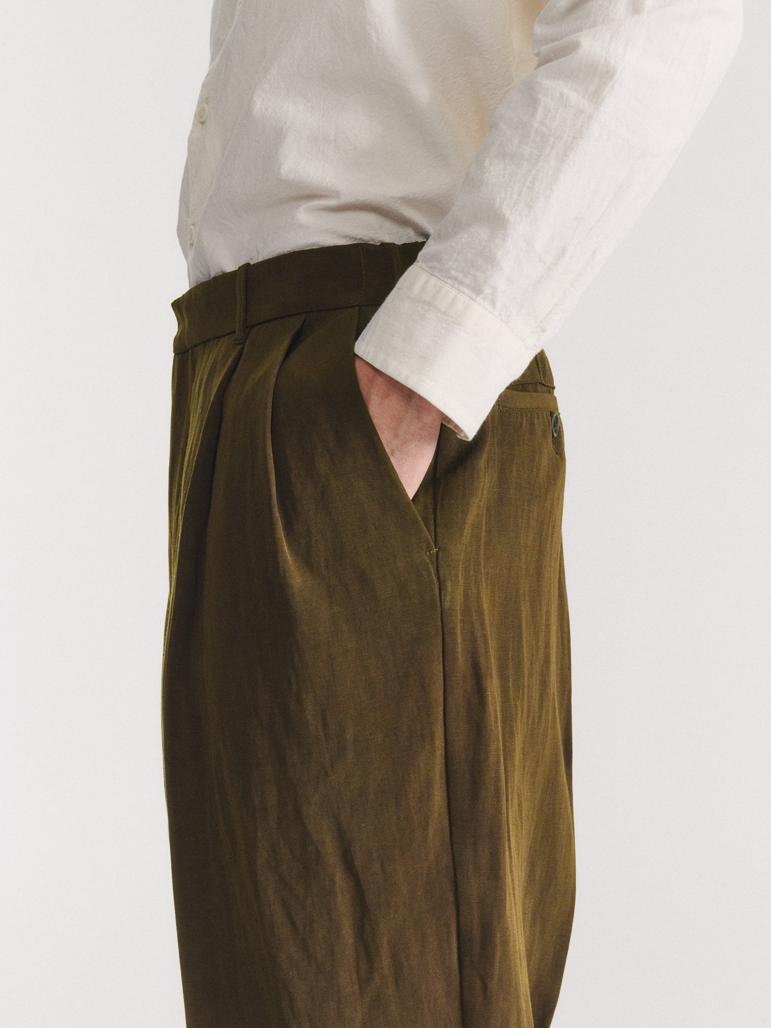 SIERRA PANT - DRY WOOL - KHAKI