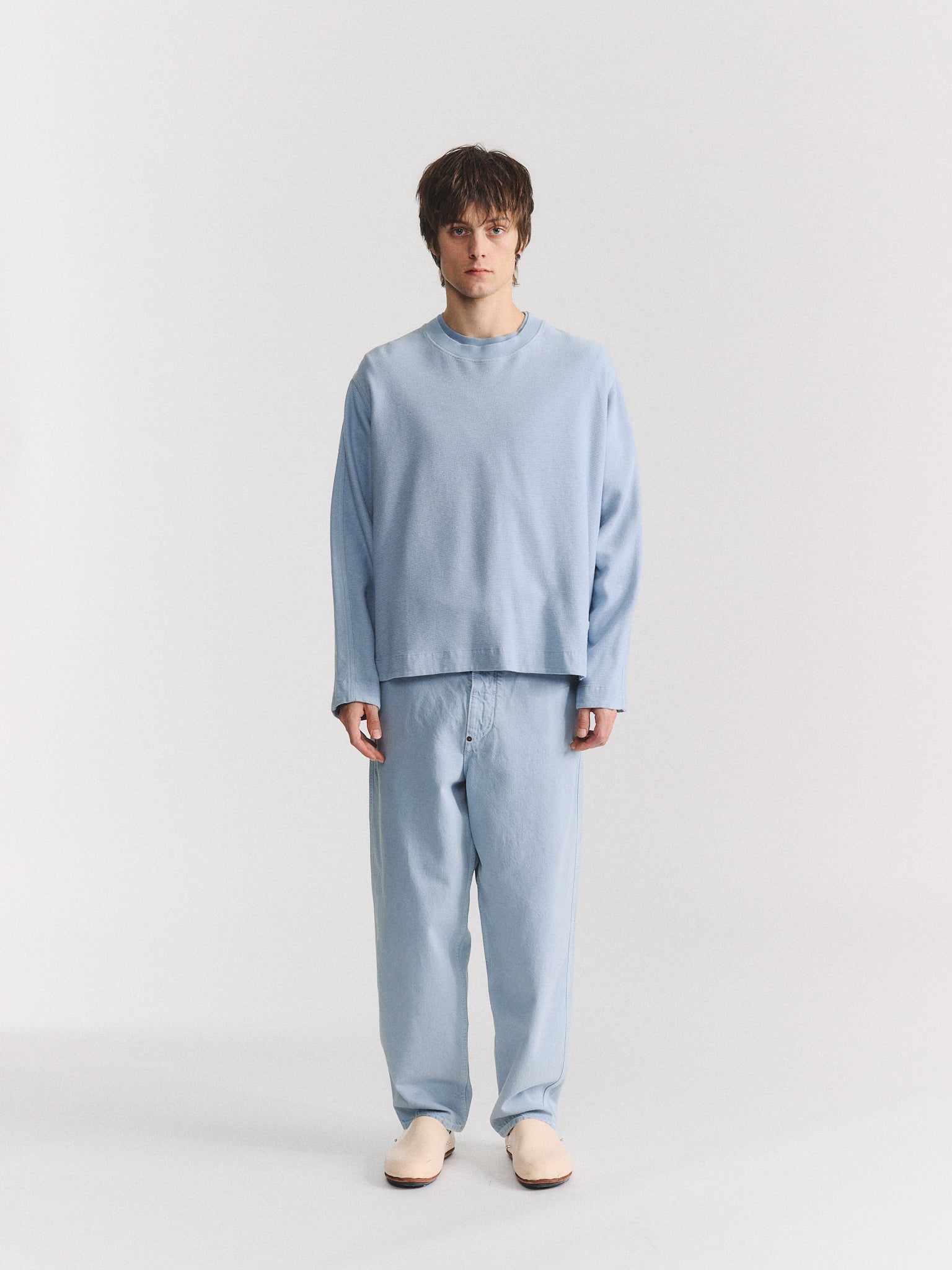 WORKWEAR SWEATSHIRT - WEAVY JERSEY - GLACIER