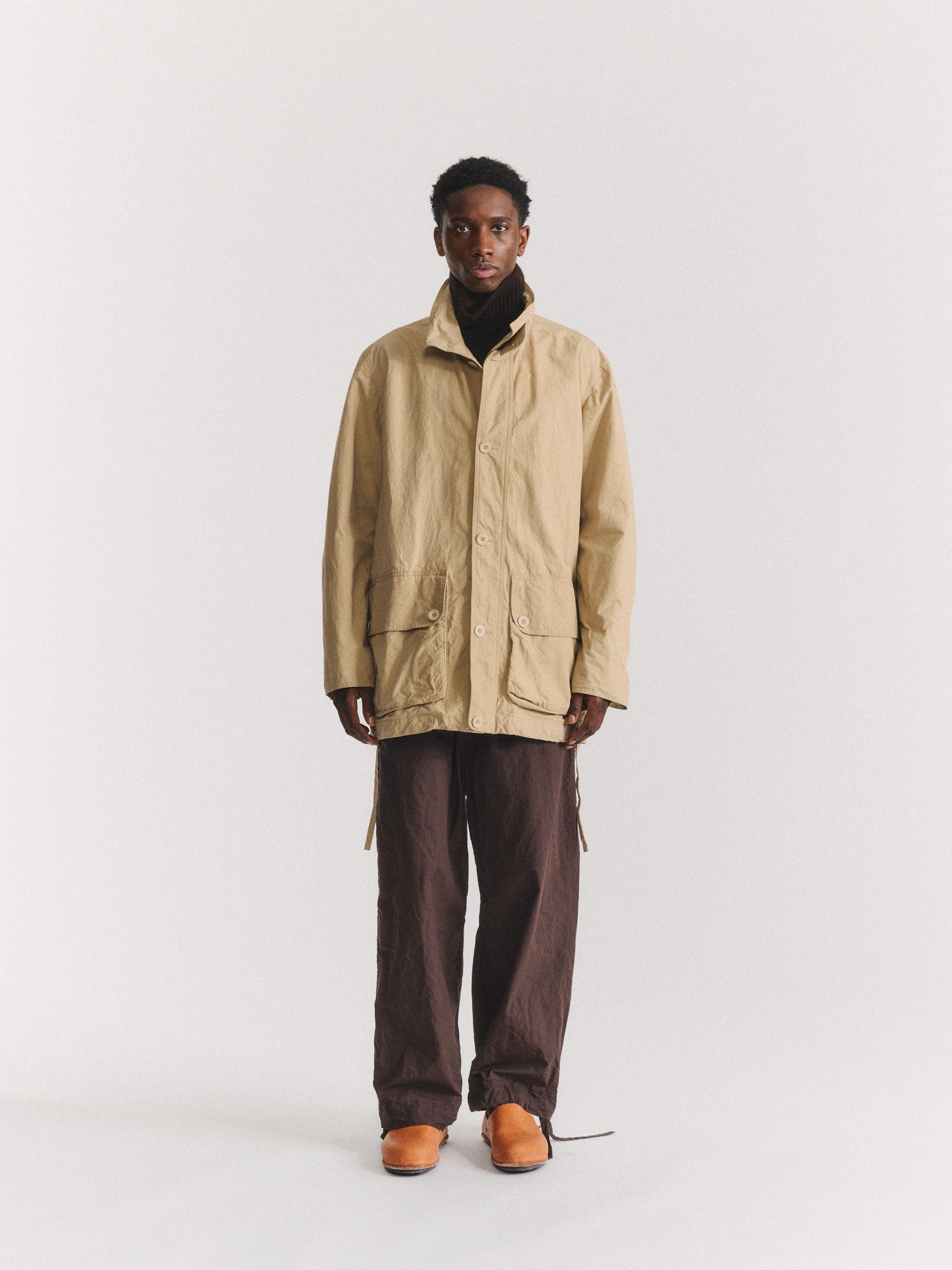 VESTE STORM - H WAX - DÉSERT