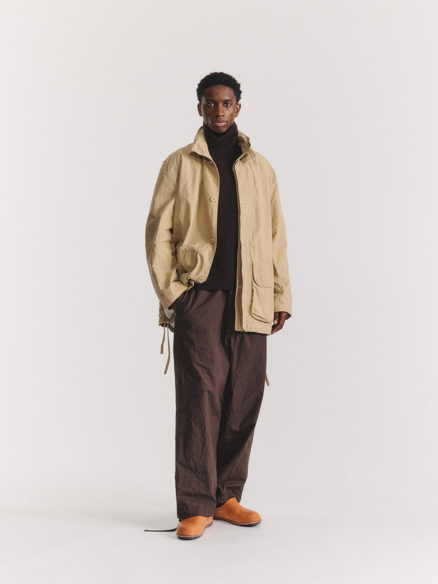 VESTE STORM - H WAX - DÉSERT
