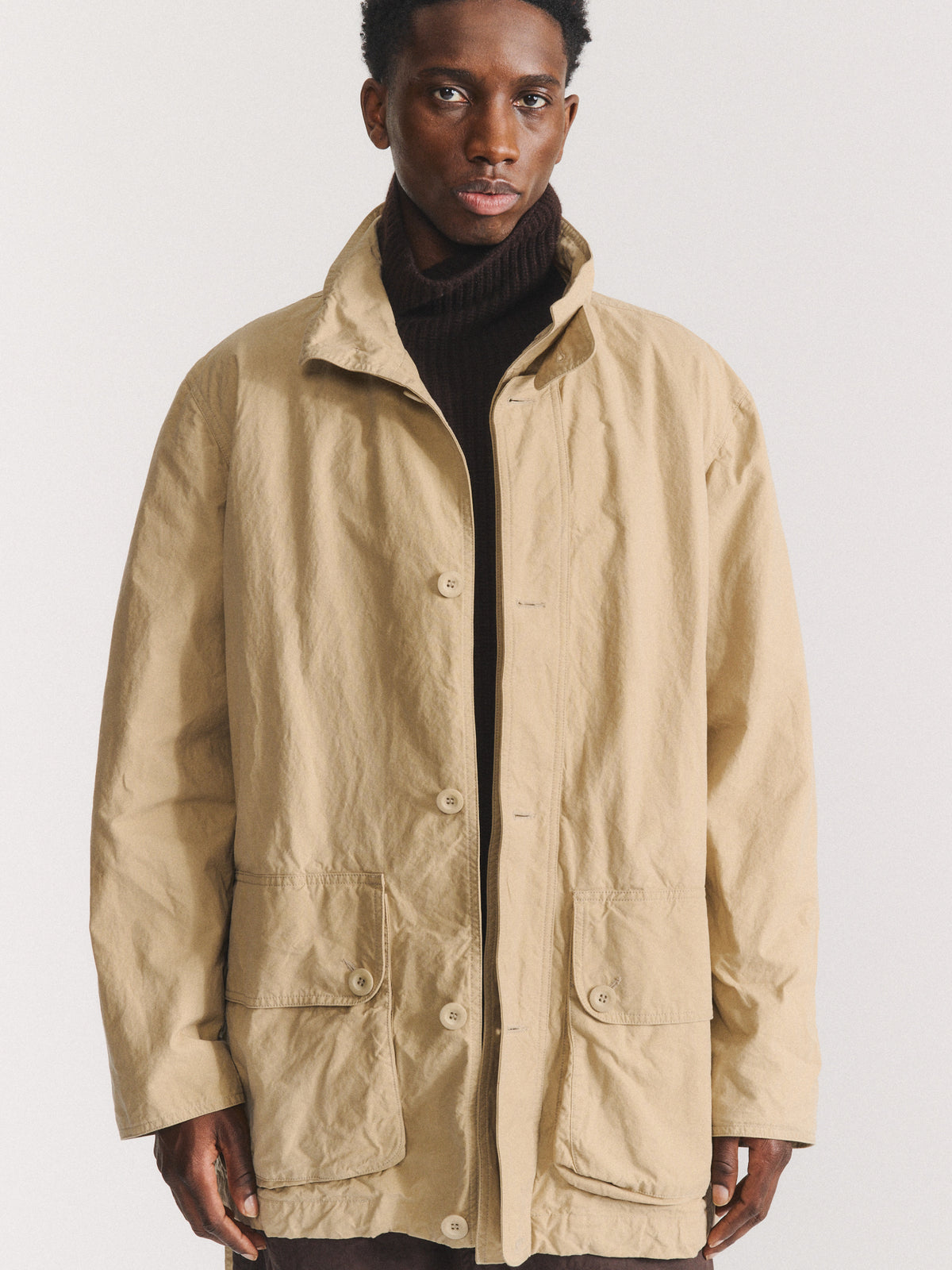 STORM JACKET - H WAX - DESERT