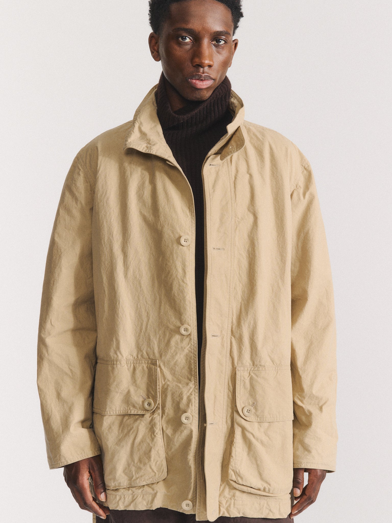 VESTE STORM - H WAX - DÉSERT