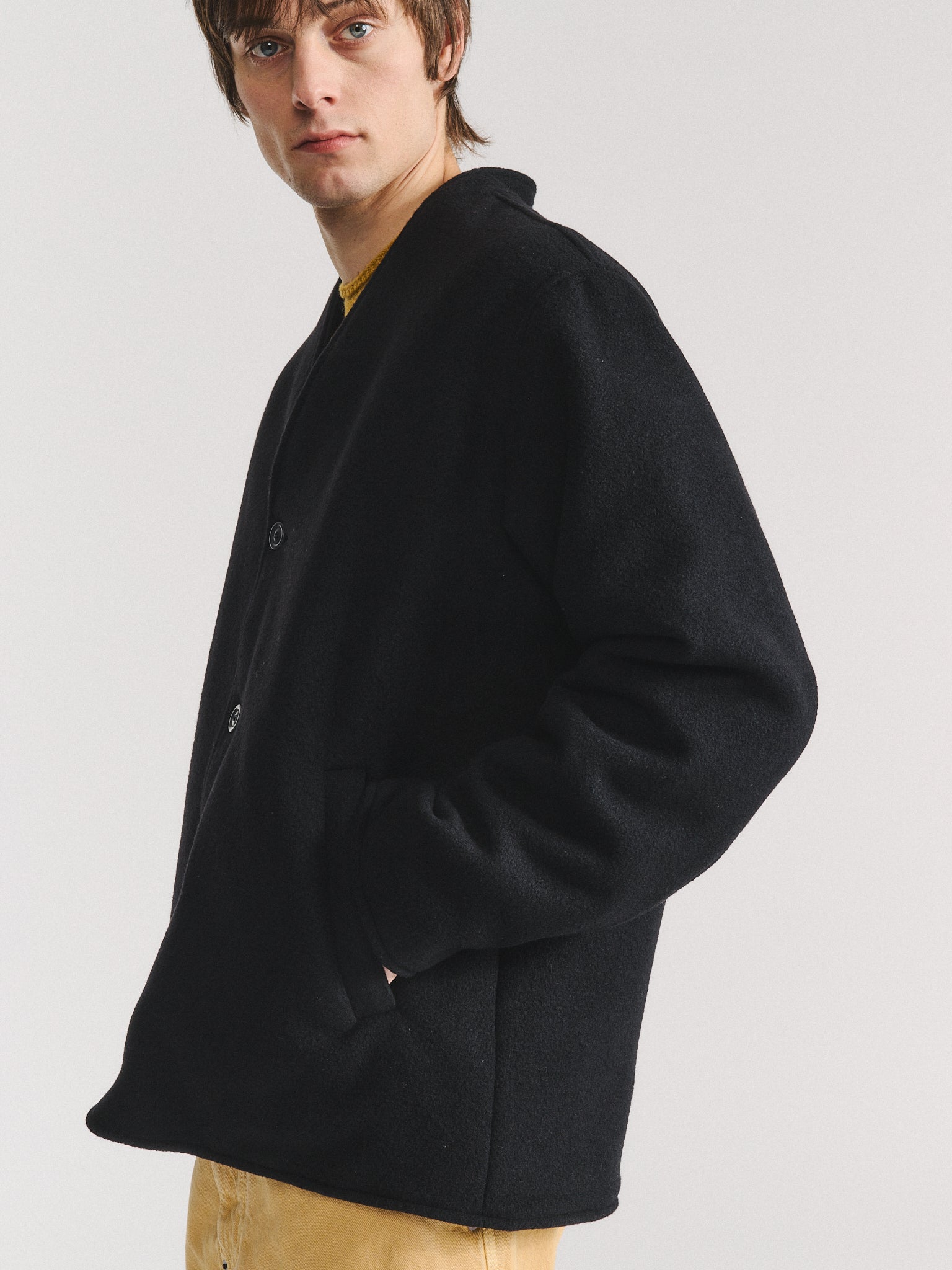 BLOUSON KILLIAN - CACHEMIRE ÉPAIS - NOIR