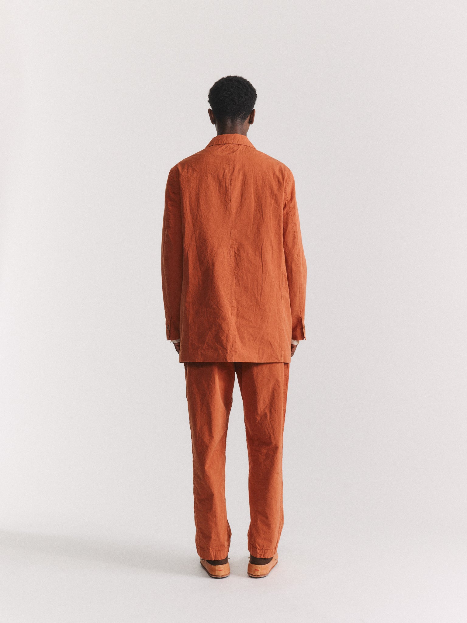 J JACKET - PAPER COT - BRICK