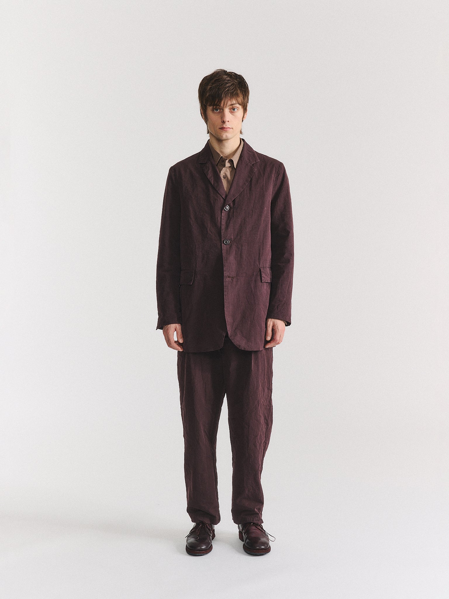 J JACKET - PAPER COT - EBONY