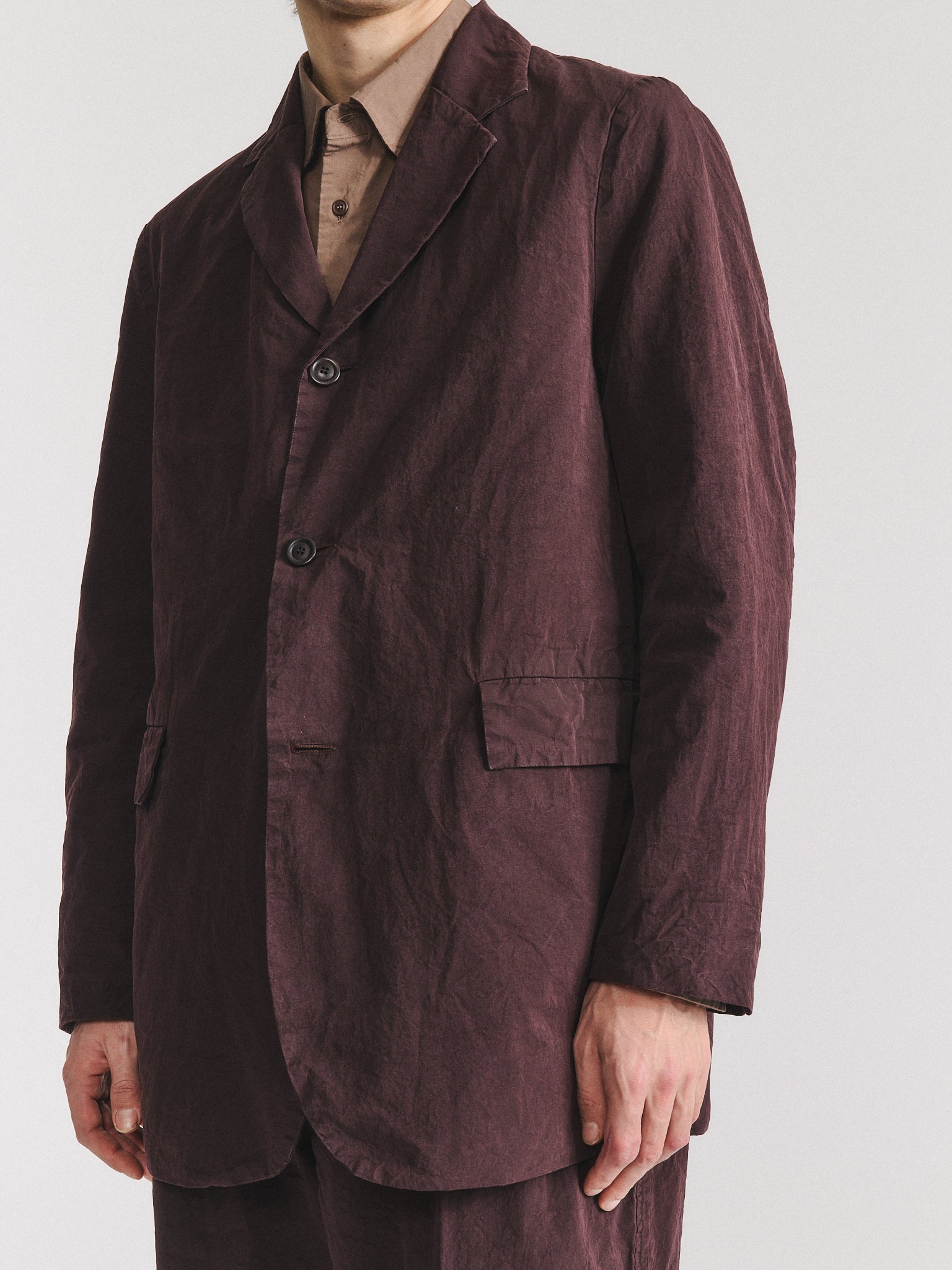 VESTE J - PAPER COT - EBONY