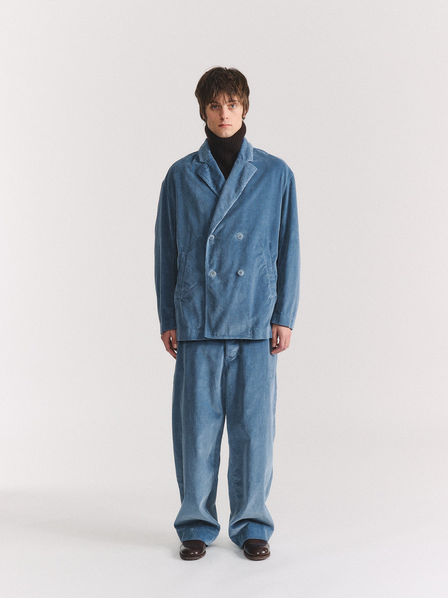 BRETT JACKET - H CORD - ICE