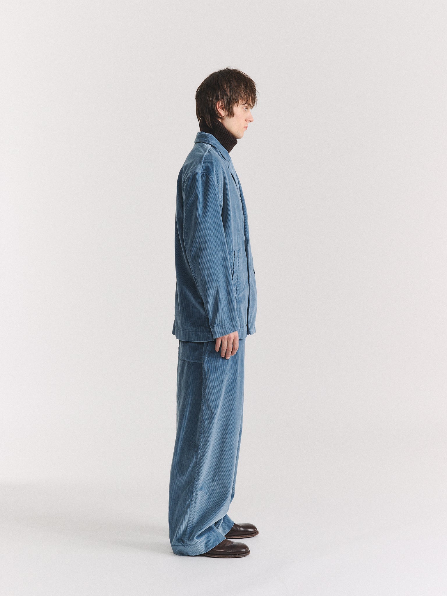 BRETT JACKET - H CORD - ICE