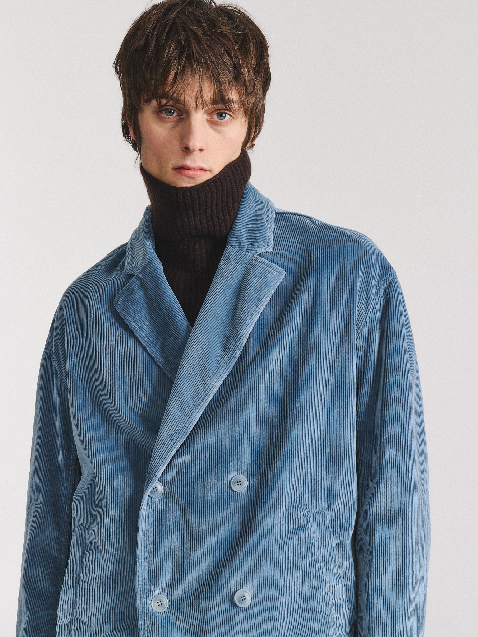 BRETT JACKET - H CORD - ICE
