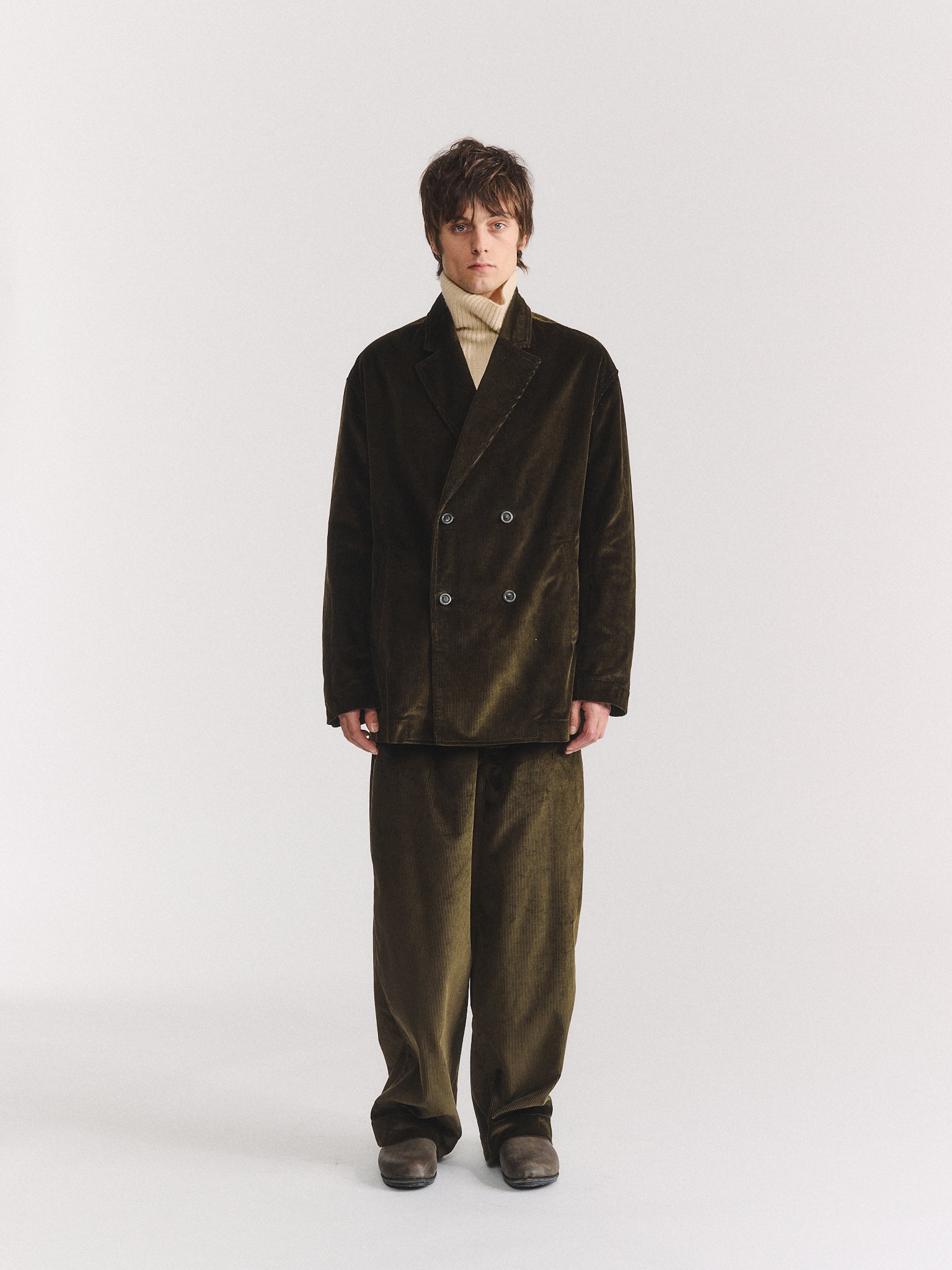 VESTE BRETT - H CORD - MOUSSE