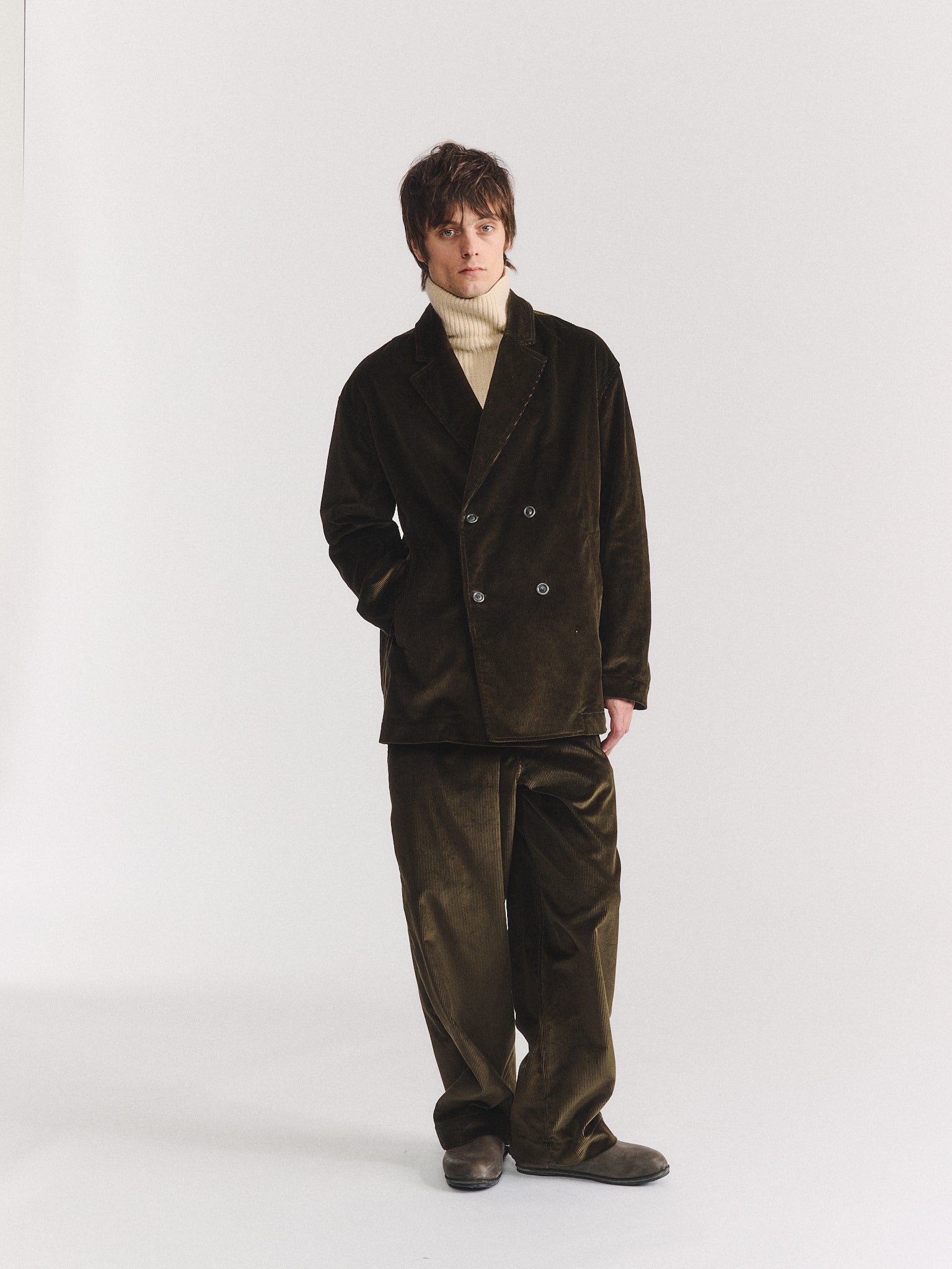 VESTE BRETT - H CORD - MOUSSE