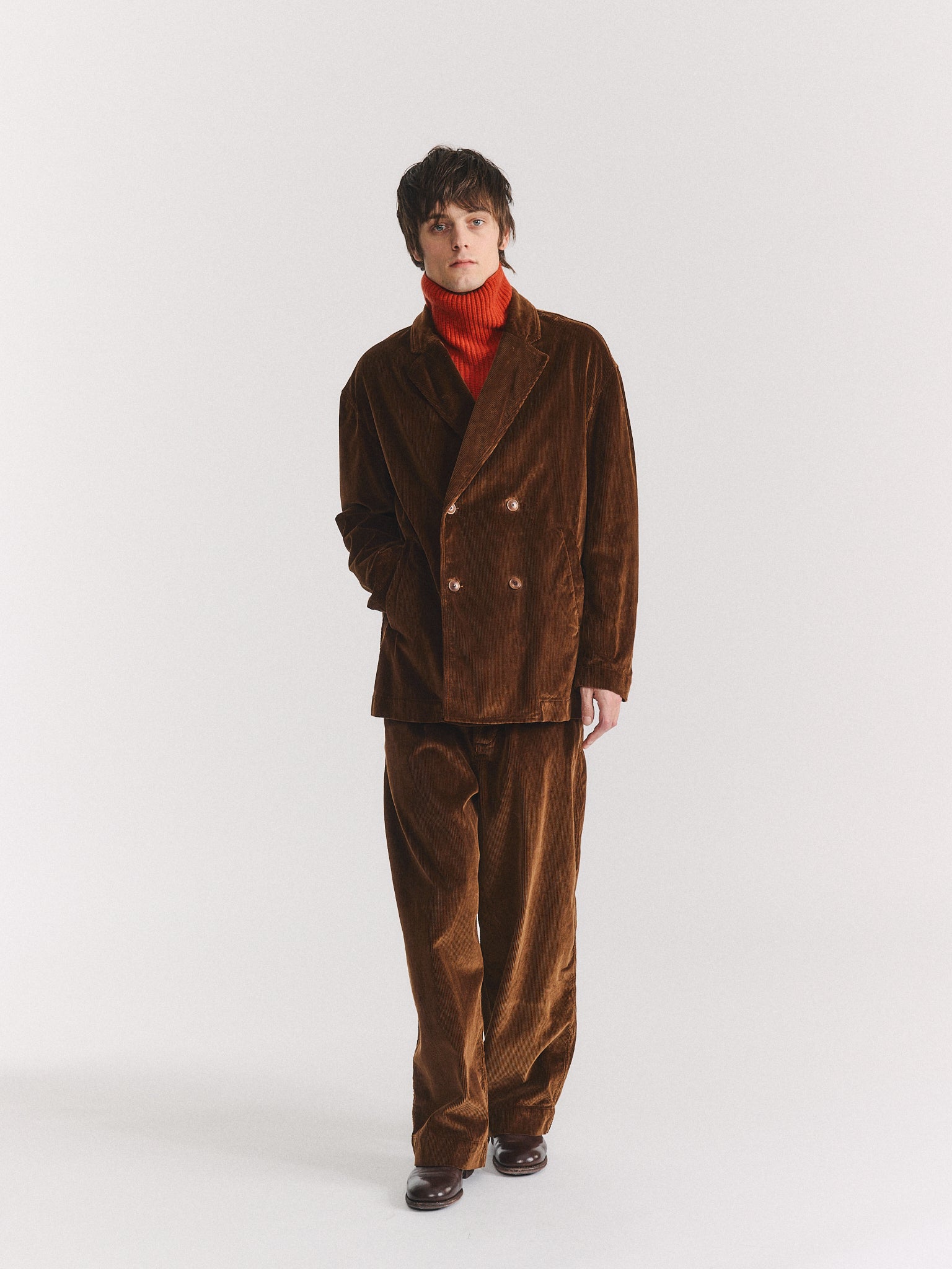 ABELLO PANT - H CORD - TAN