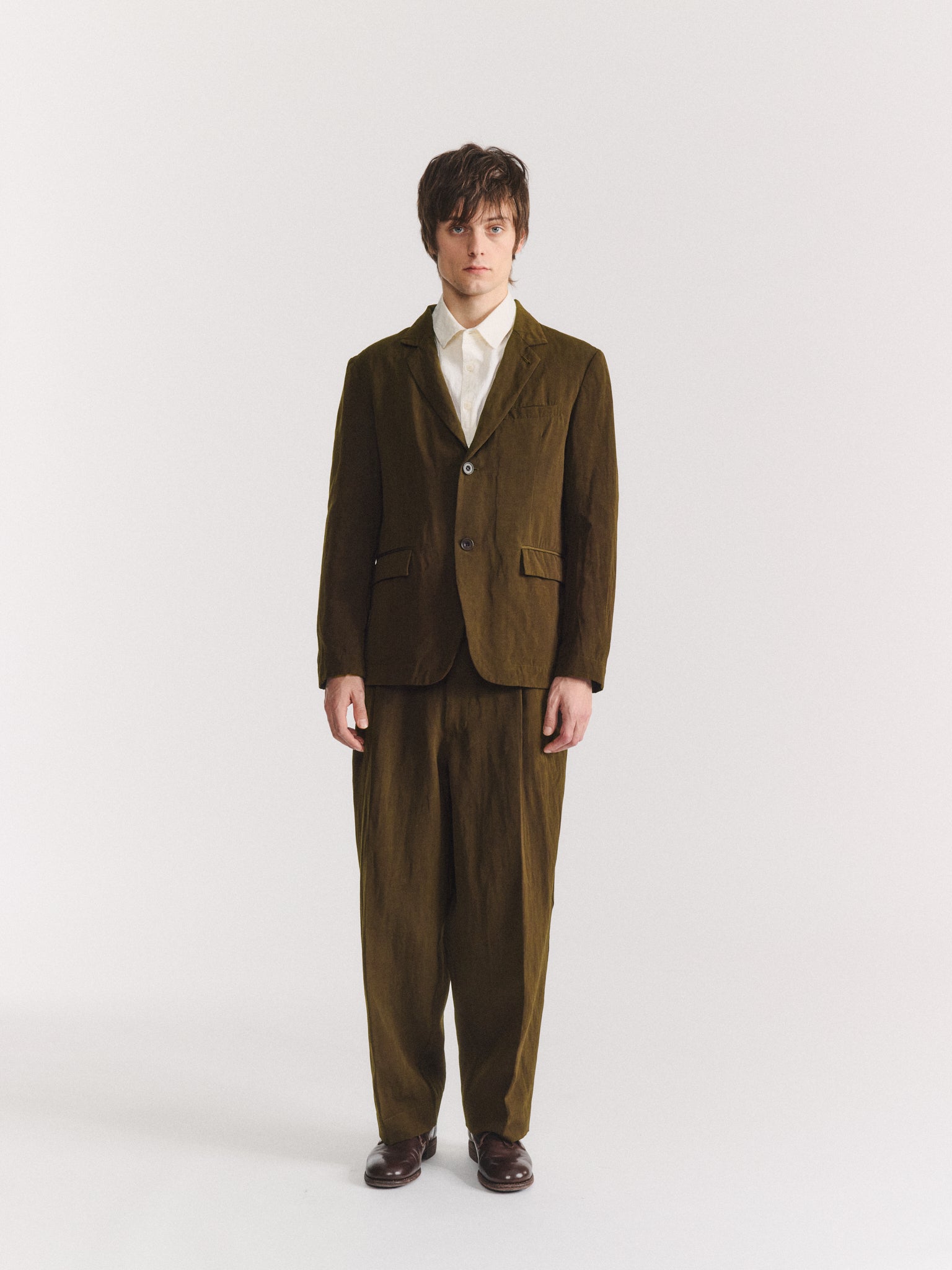 GUSTAV JACKET - DRY WOOL - KHAKI