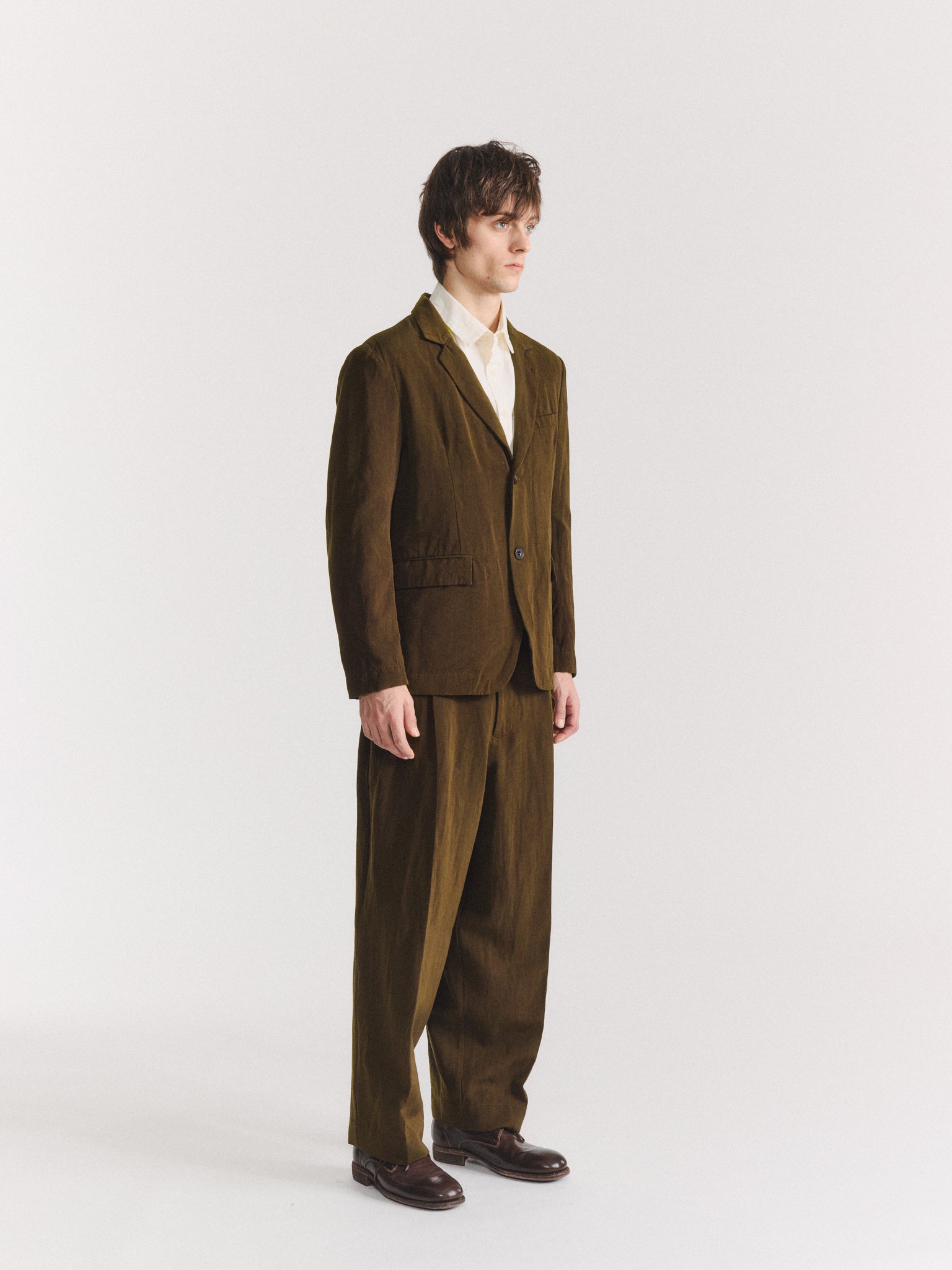 GUSTAV JACKET - DRY WOOL - KHAKI