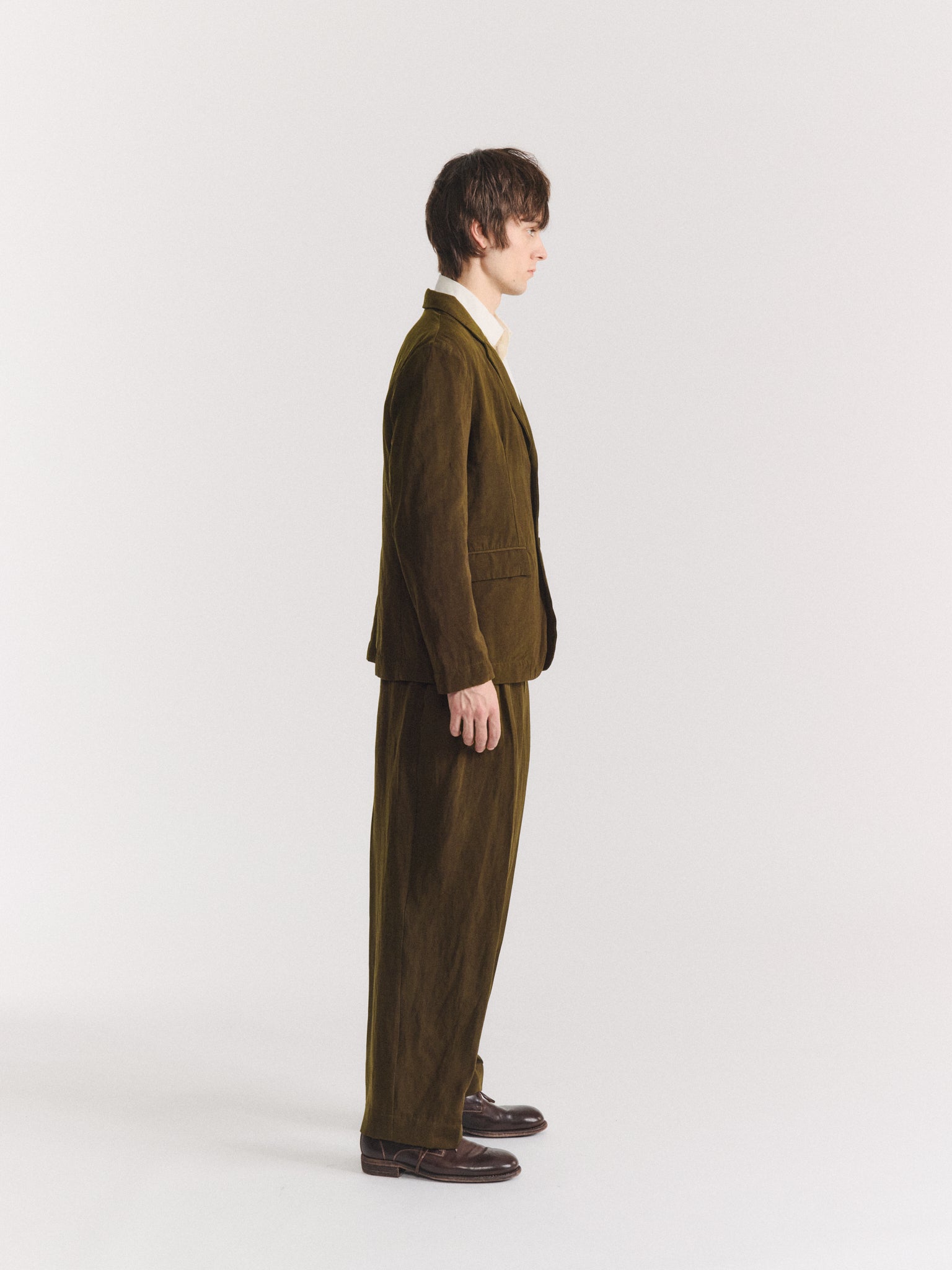 GUSTAV JACKET - DRY WOOL - KHAKI