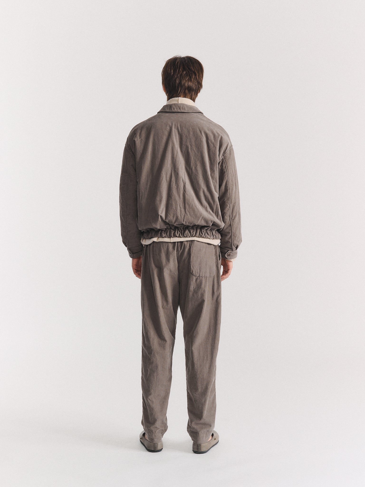 AUBER BLOUSON - PIN CORD - KAKI CLAIR