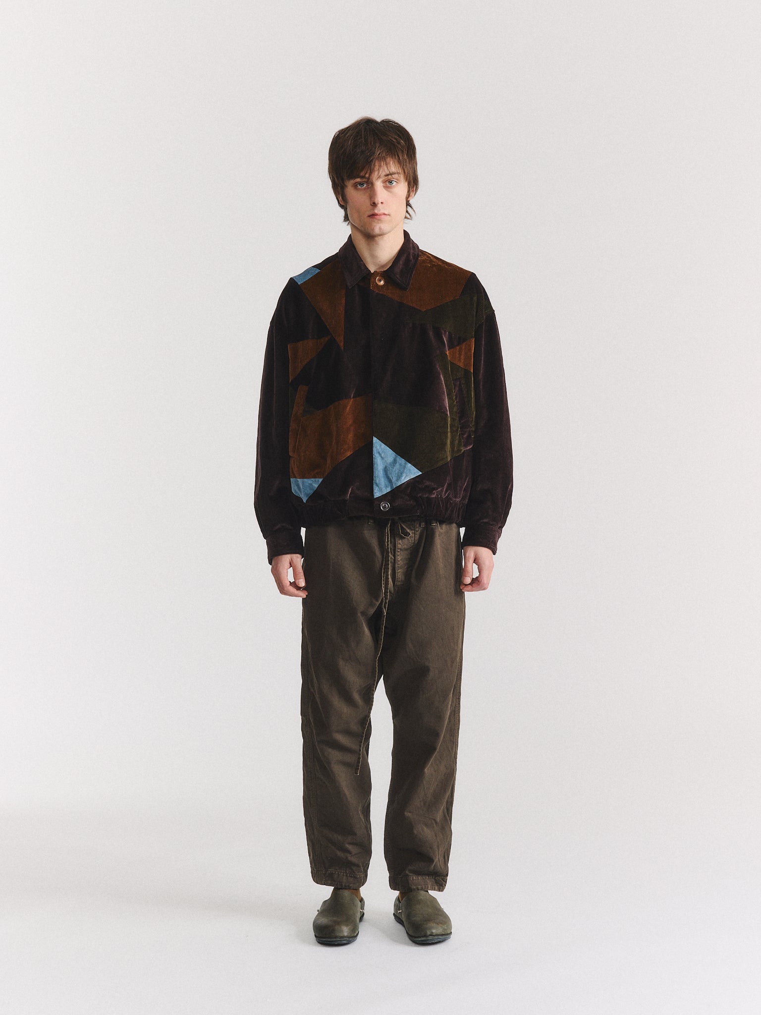 AUBER PATCHWORK JACKET - H CORD - MIXED COLORS