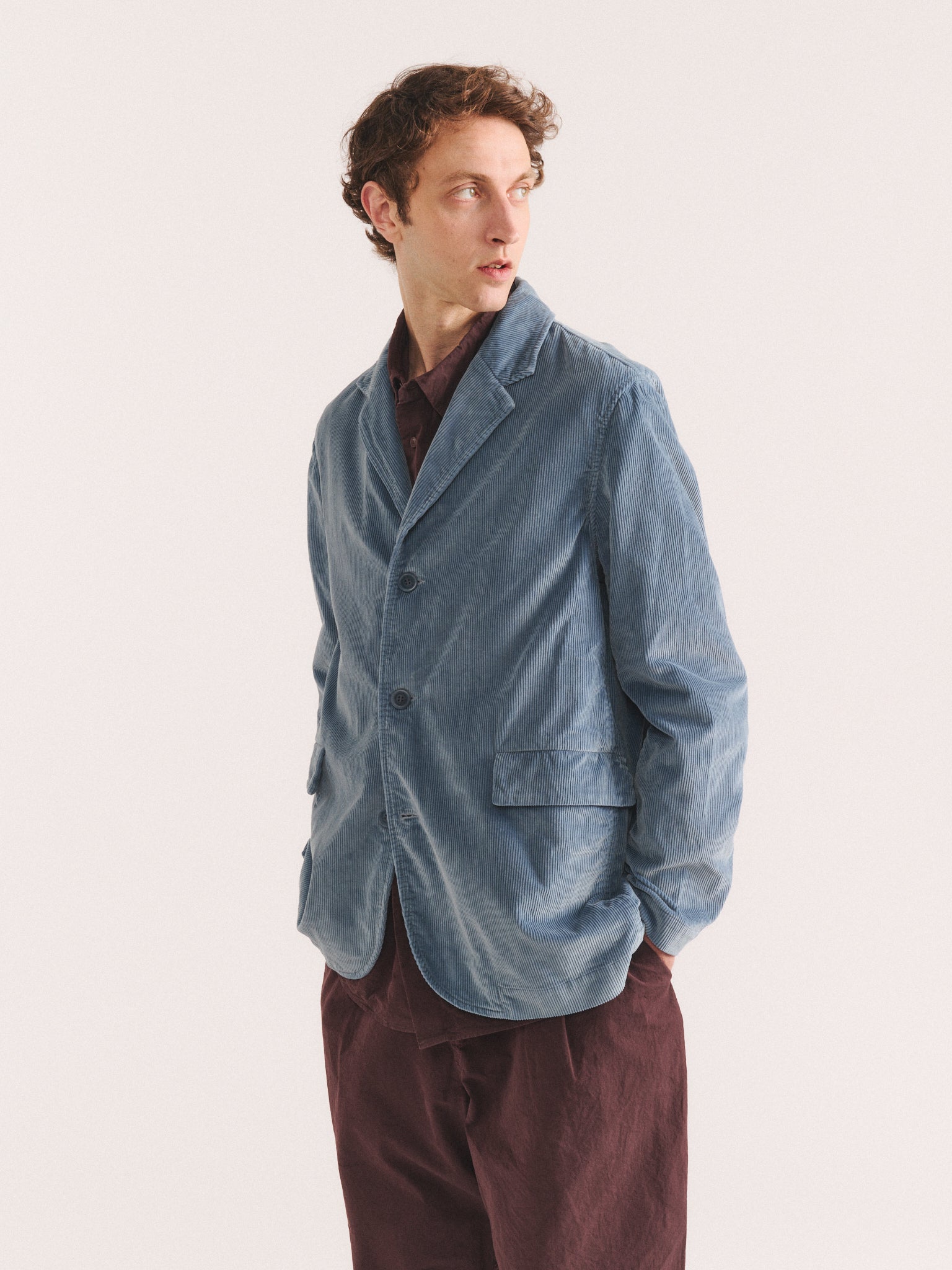 JAK PAT JACKET - H CORD - GLACIER
