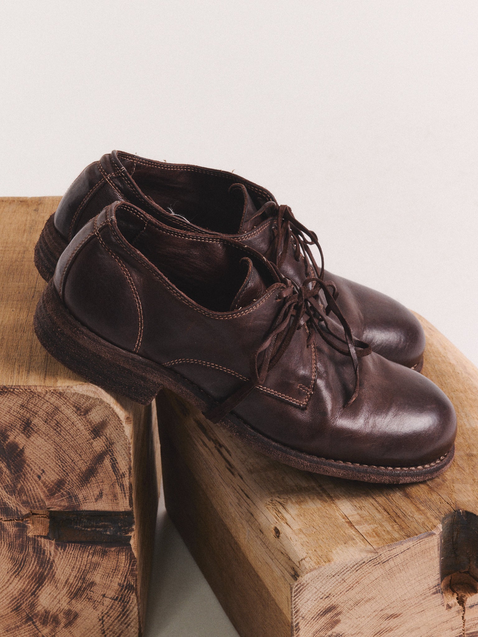 CHAUSSURES DERBIE - HORSY - MARRON