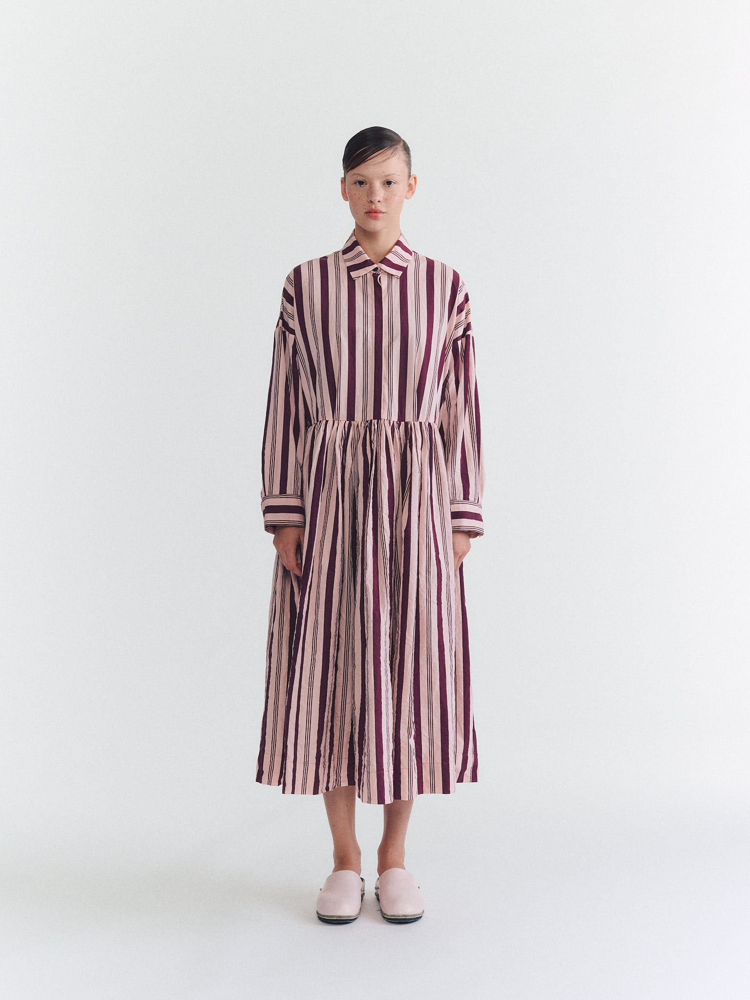 STEPHANIE DRESS - CARD STRIPE - STRIPE