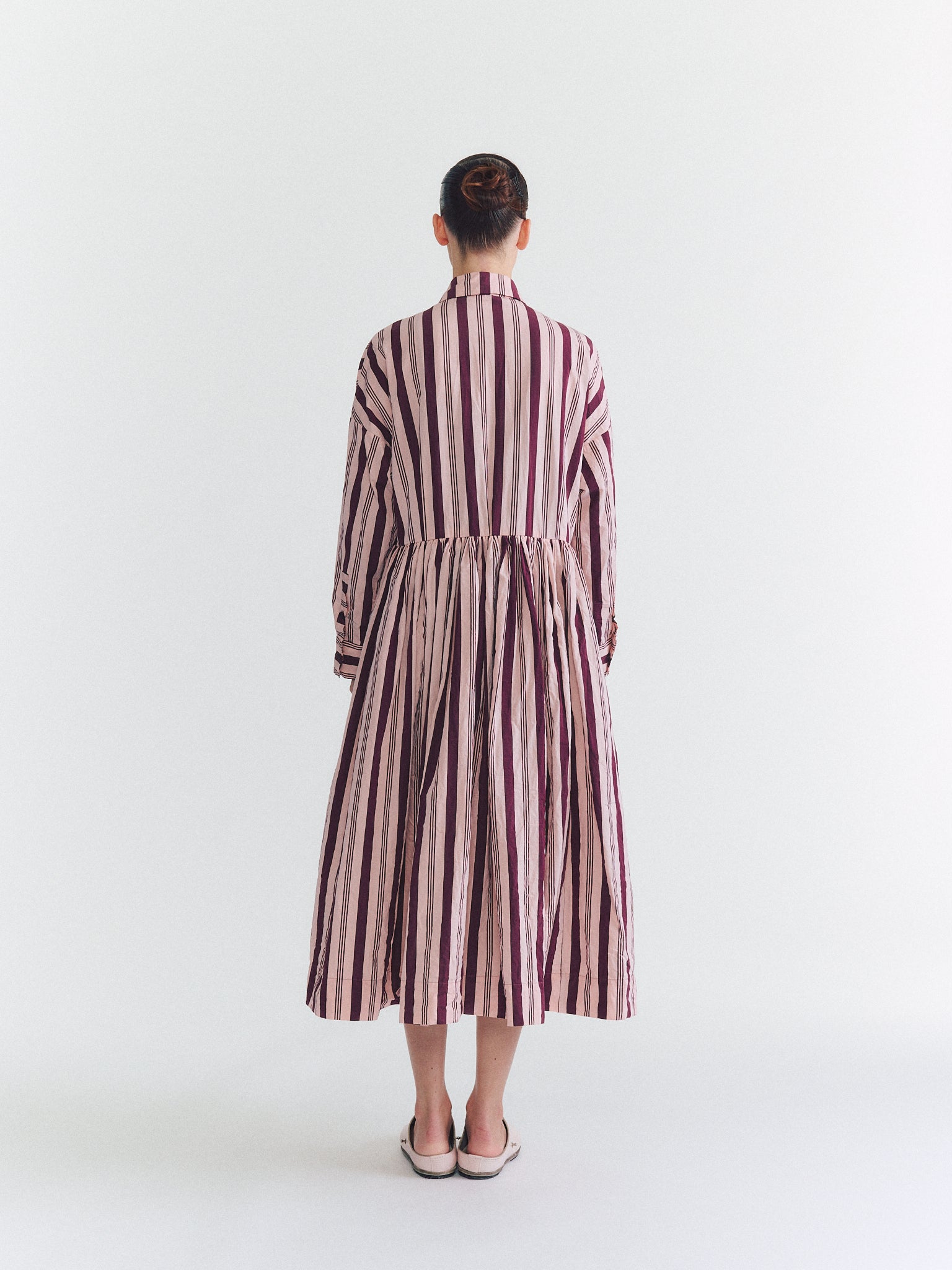 STEPHANIE DRESS - CARD STRIPE - STRIPE