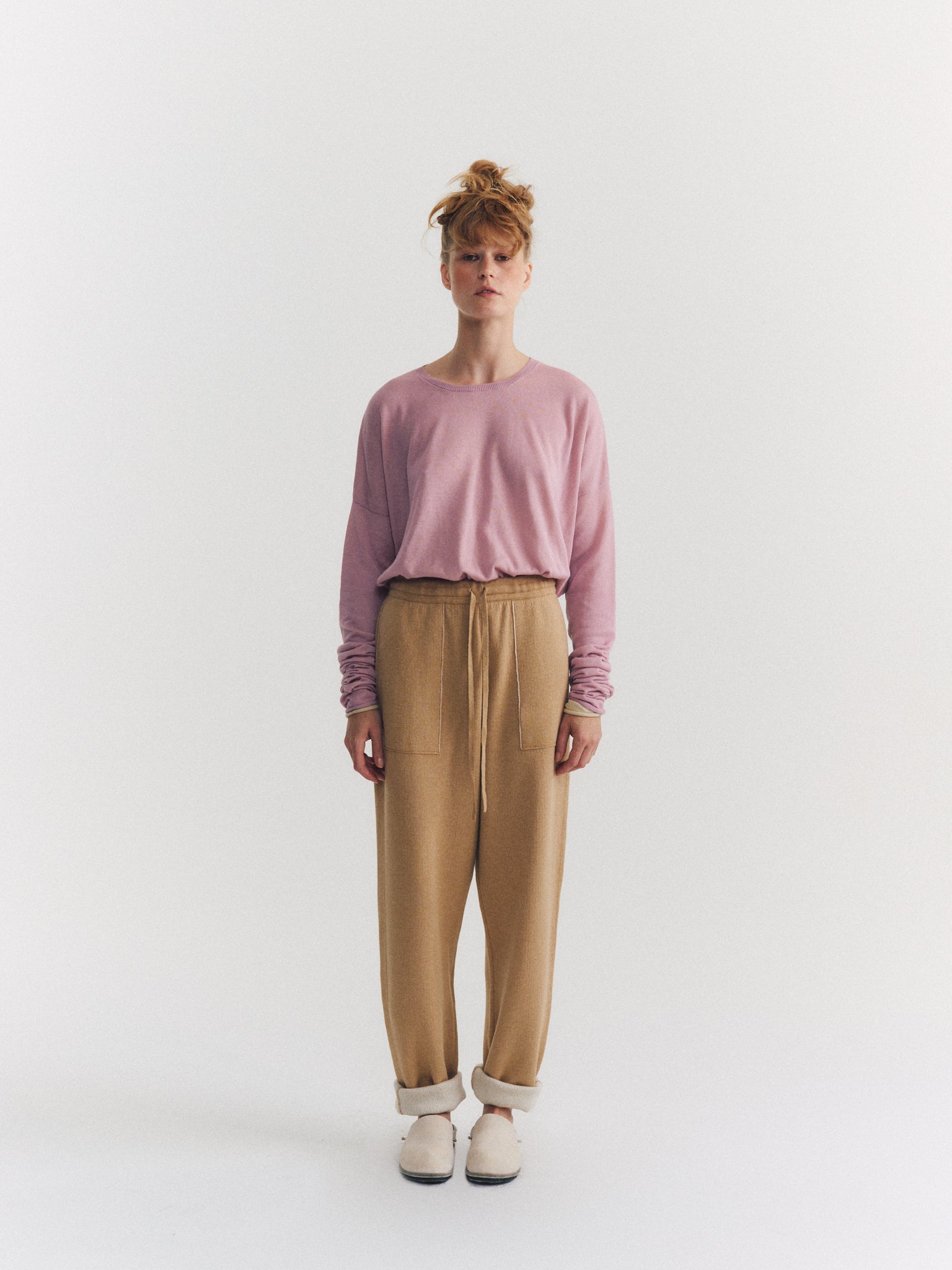 PANTALON - SOFTY DOUBLE - BEIGE