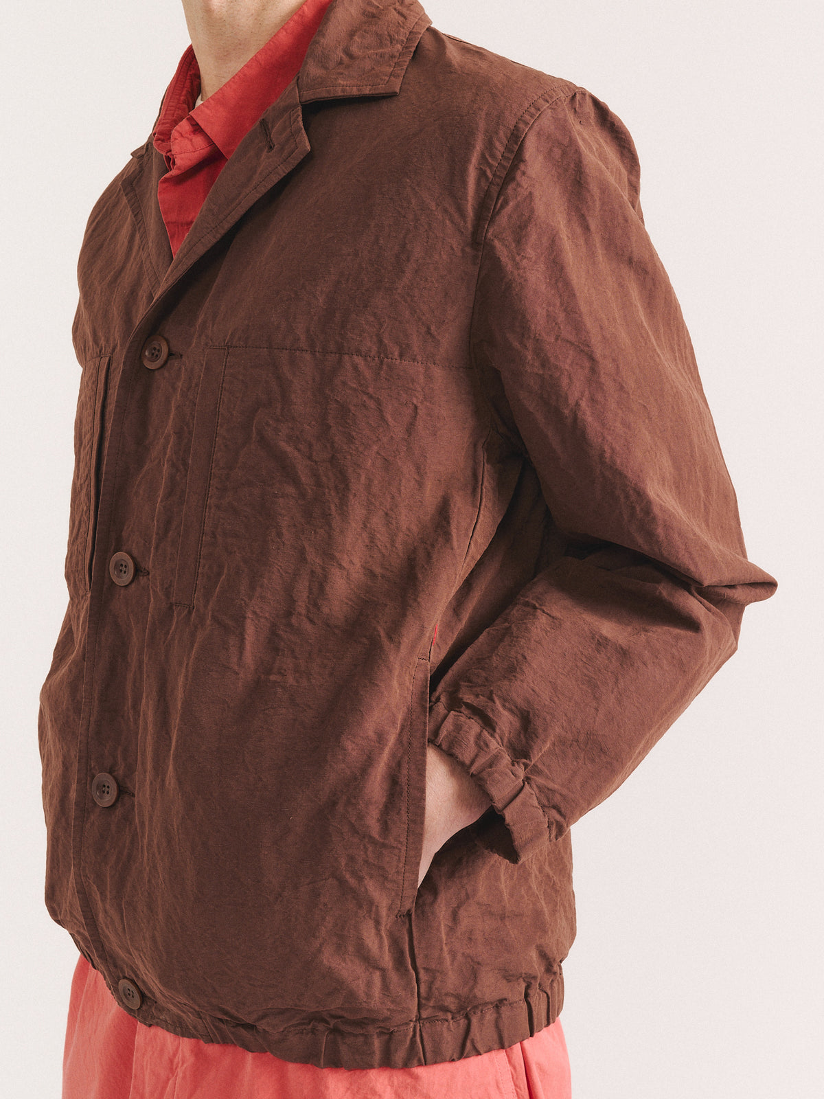 RASCO JACKET - ROUGH - BURNT