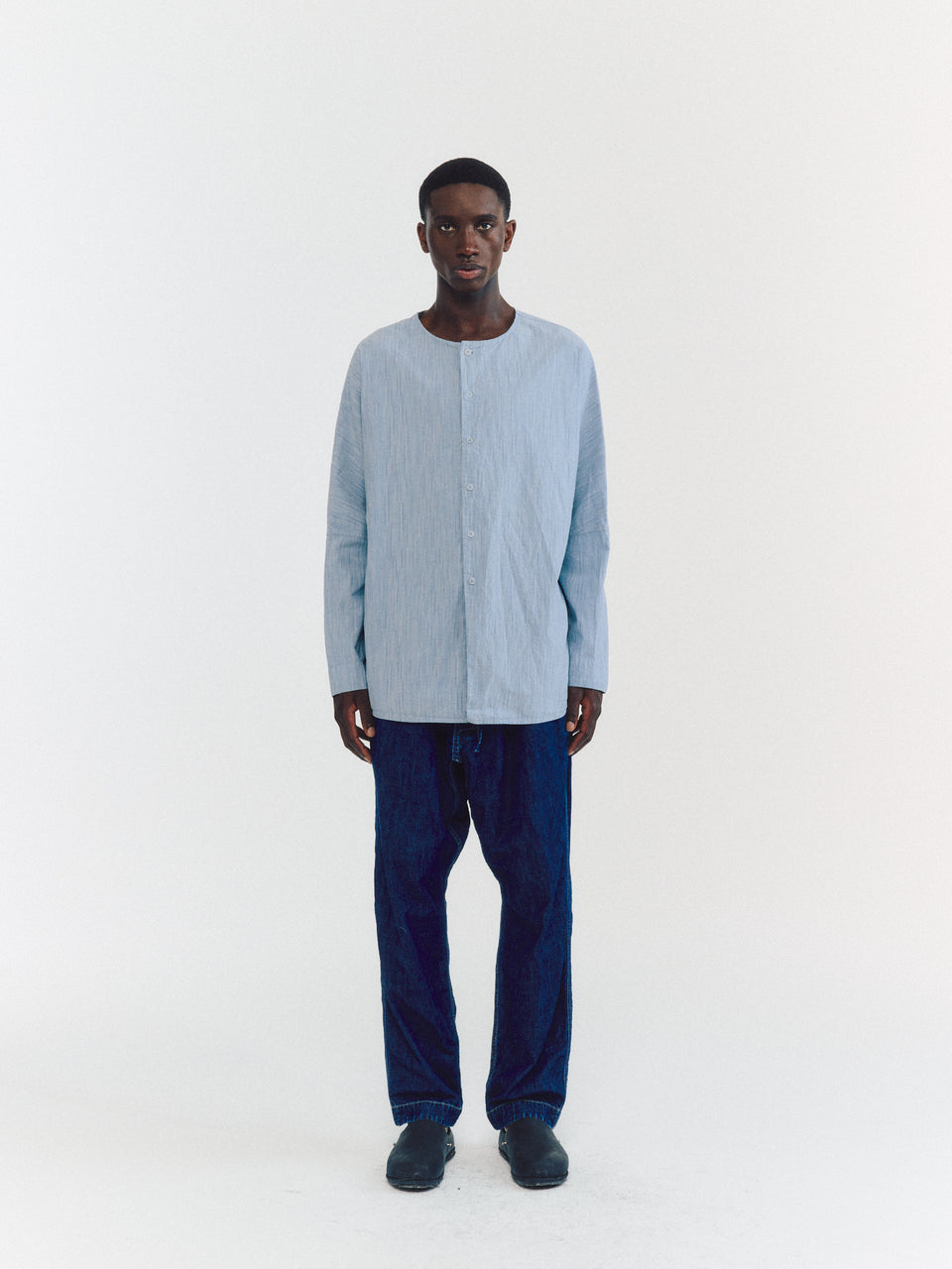 ECLIPSE SHIRT - WIND STRIPE - BLUE STRIPE