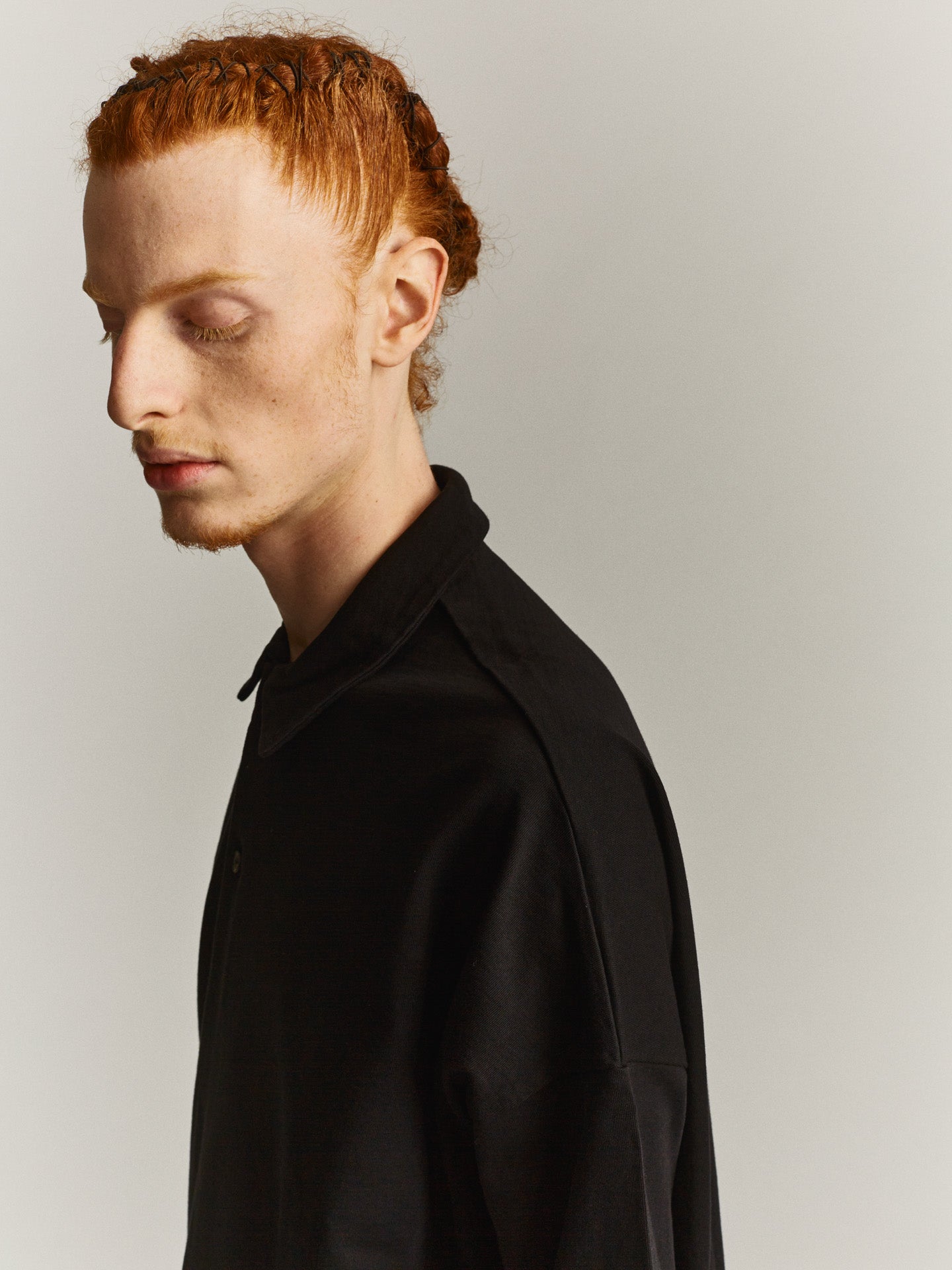 POLO EQUERRE - JERSEY - BLACK