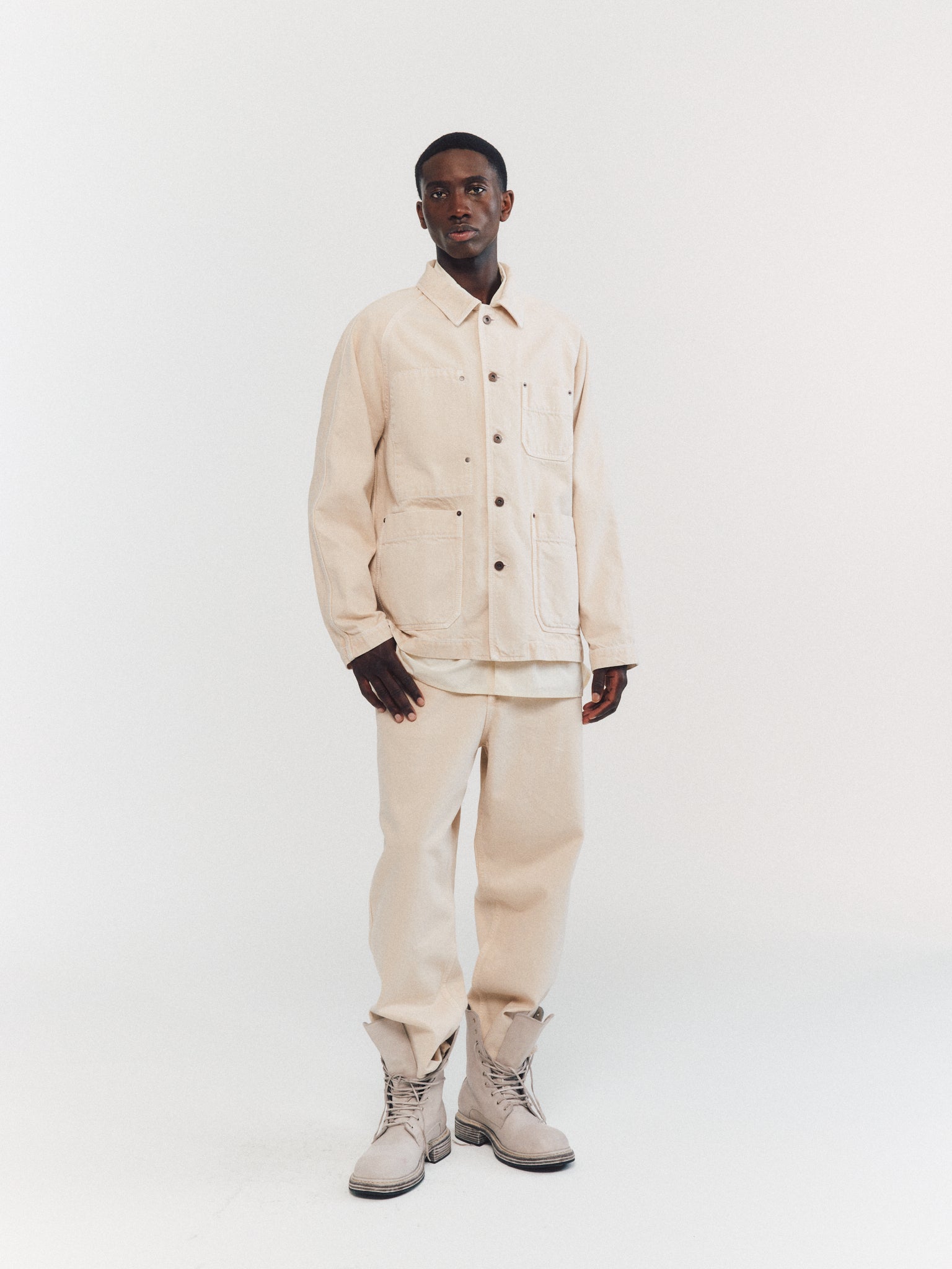 VESTE EN JEAN CAMILLE - JEAN - IVOIRE