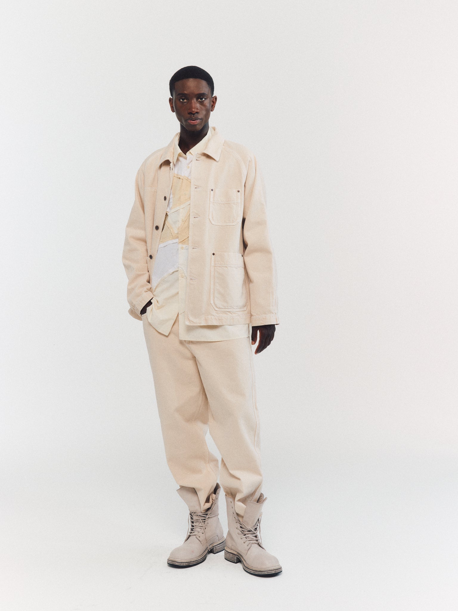 VESTE EN JEAN CAMILLE - JEAN - IVOIRE