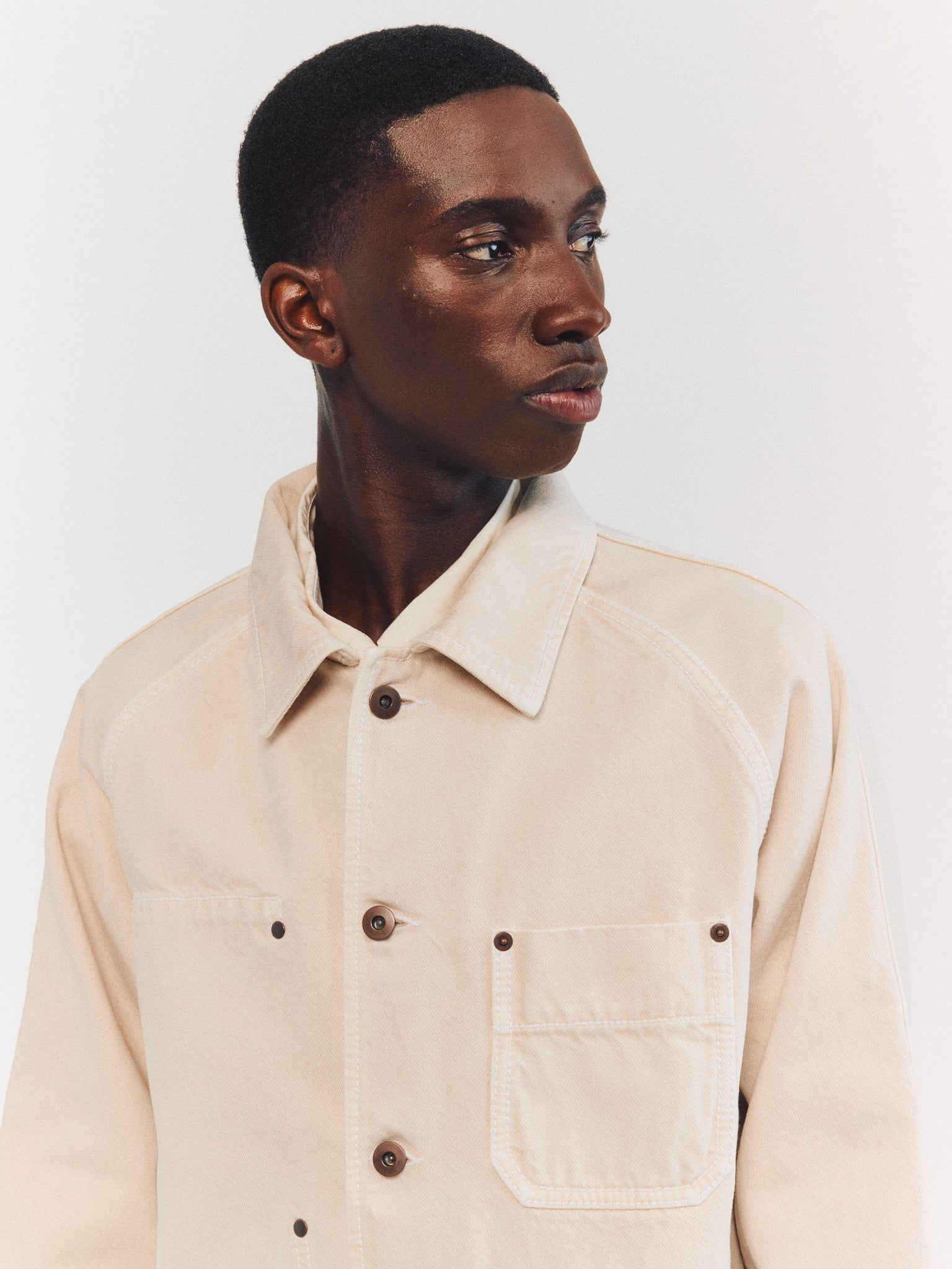 VESTE EN JEAN CAMILLE - JEAN - IVOIRE