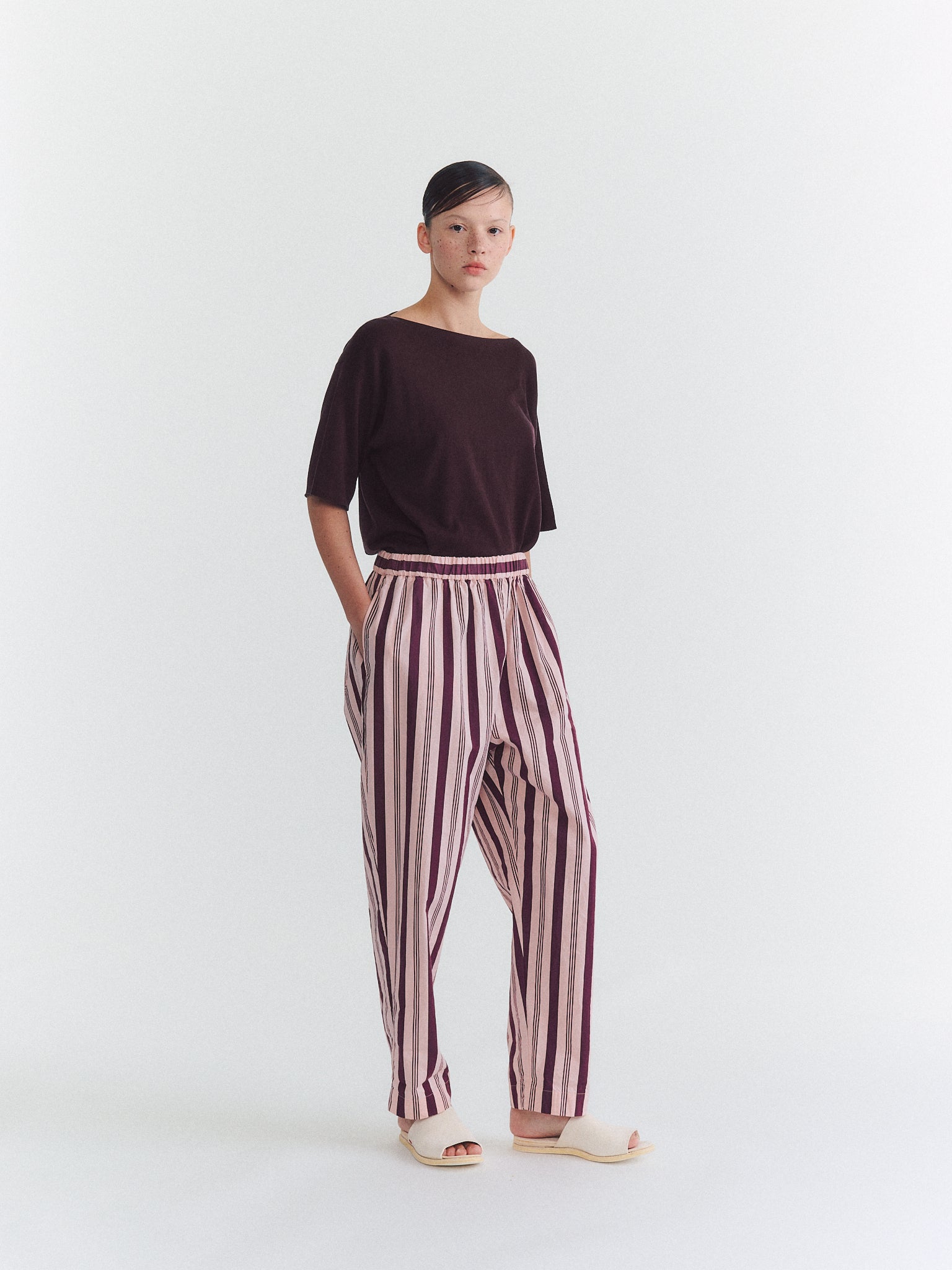SIMPLE PANT - CARD STRIPE - STRIPE