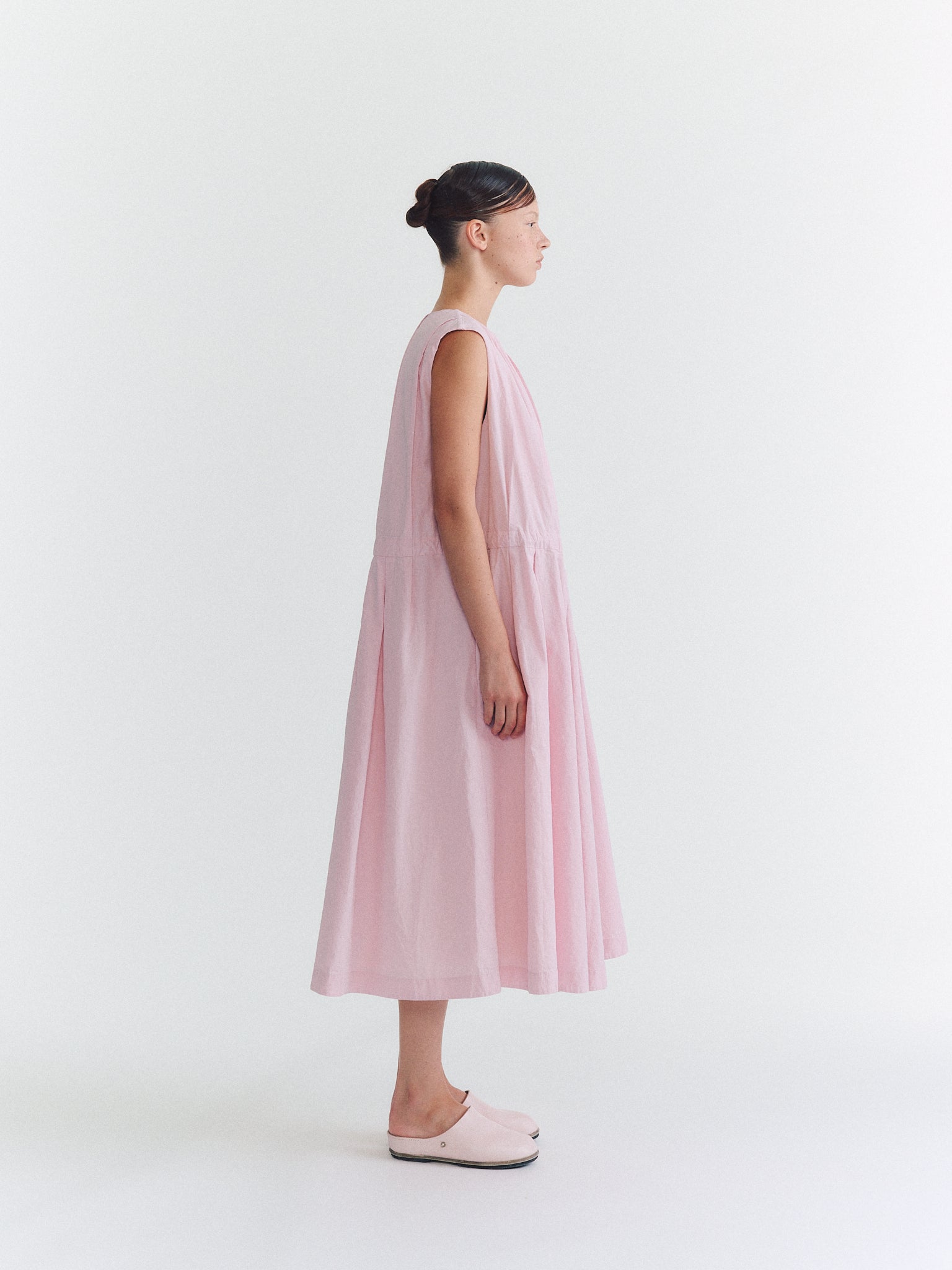 BB PLEAT DRESS - PAPER COT - PINK