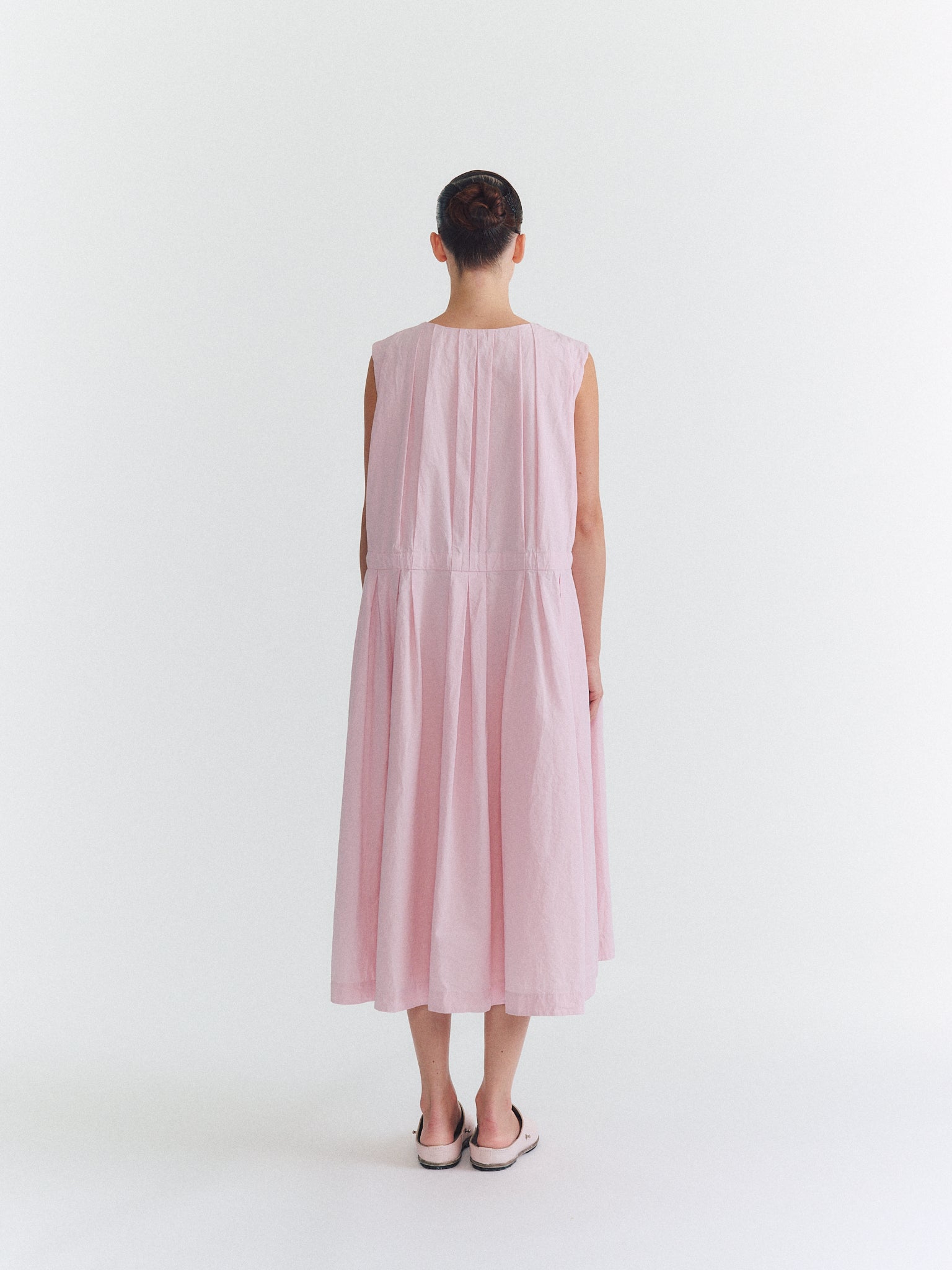 BB PLEAT DRESS - PAPER COT - PINK