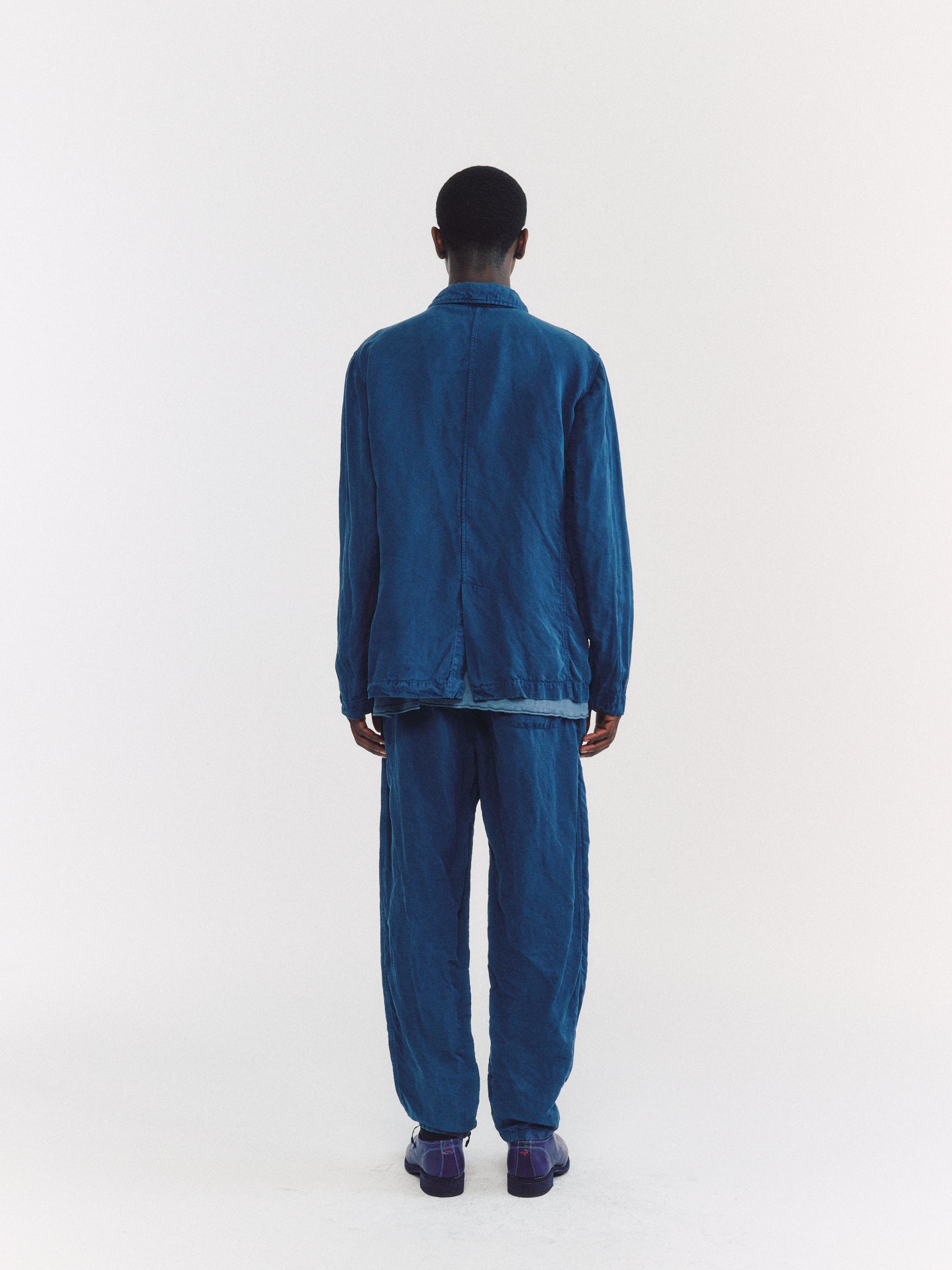 VESTE U COURTE - TUAREG - BLEU