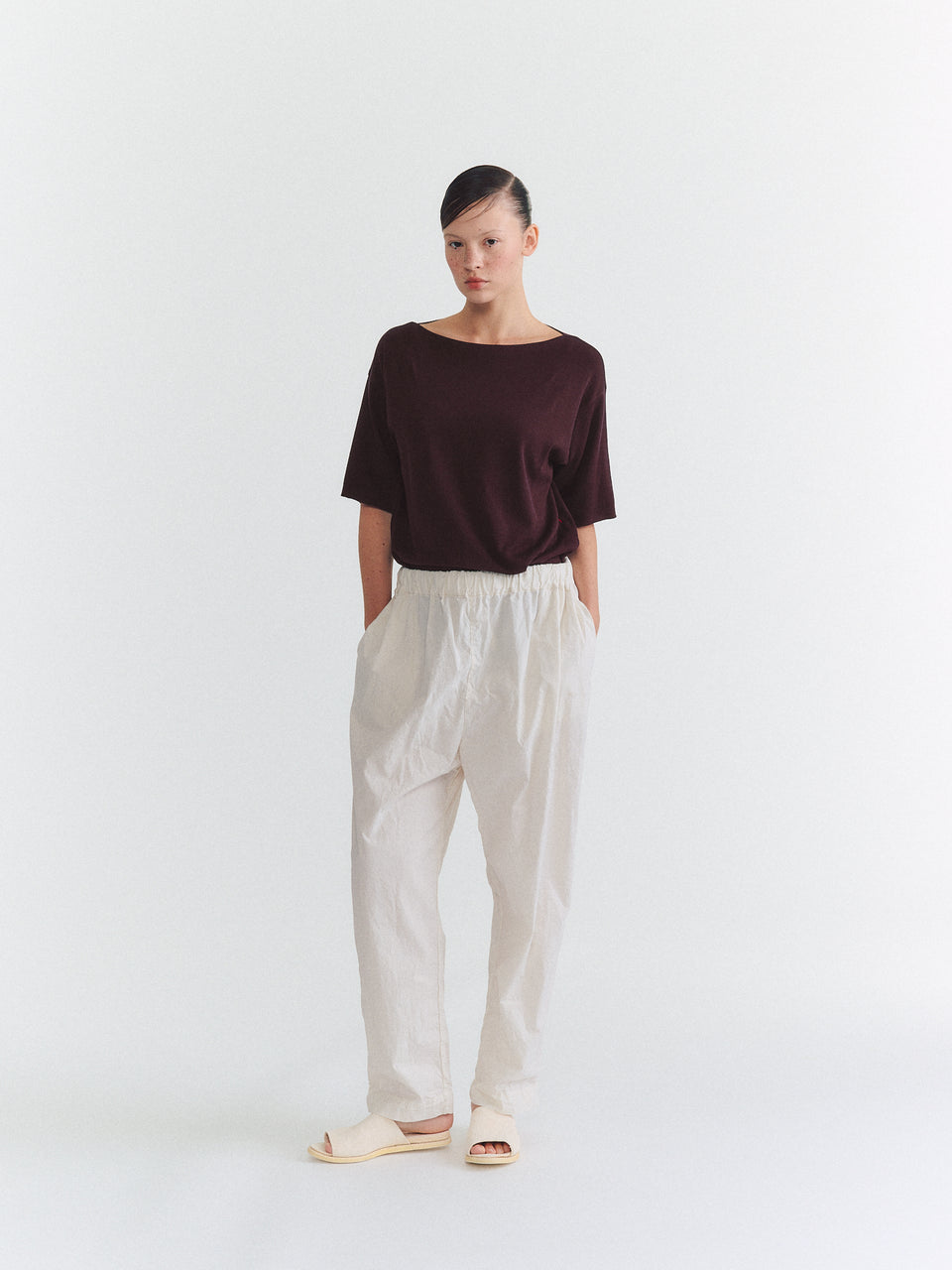 SIMPLE PANT - H COT - FRESCO