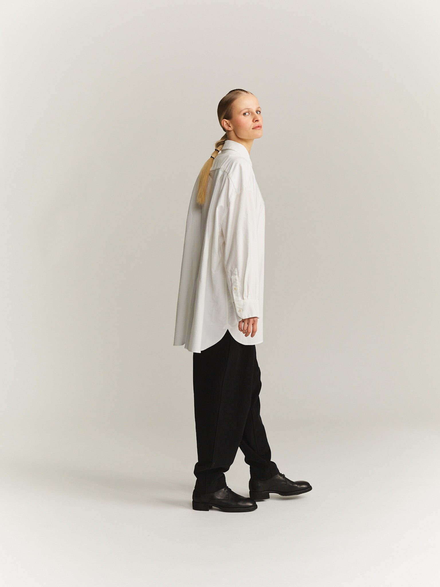 HAMNET SHIRT -MOMOYA - NATURAL