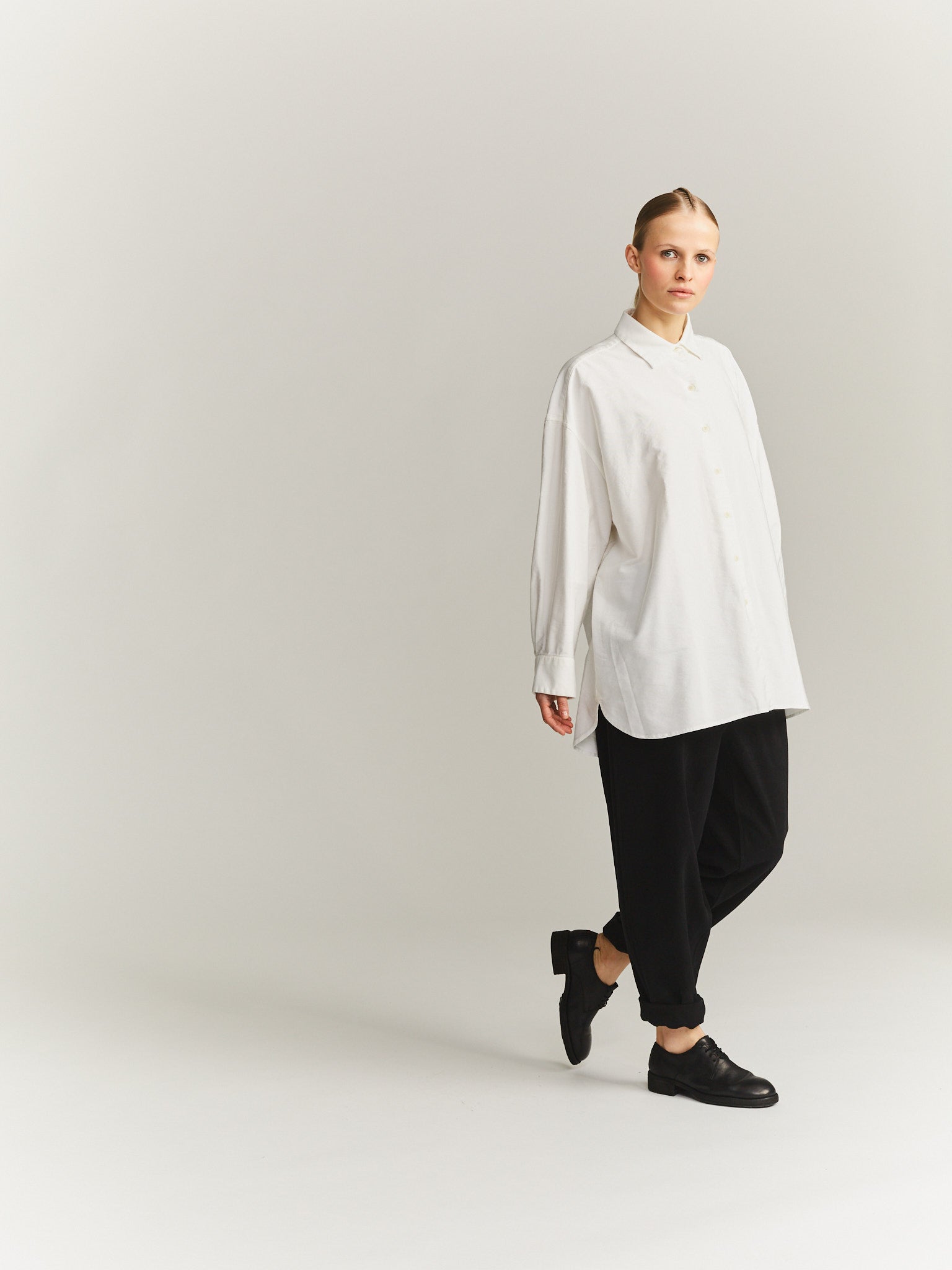 HAMNET SHIRT -MOMOYA - NATURAL