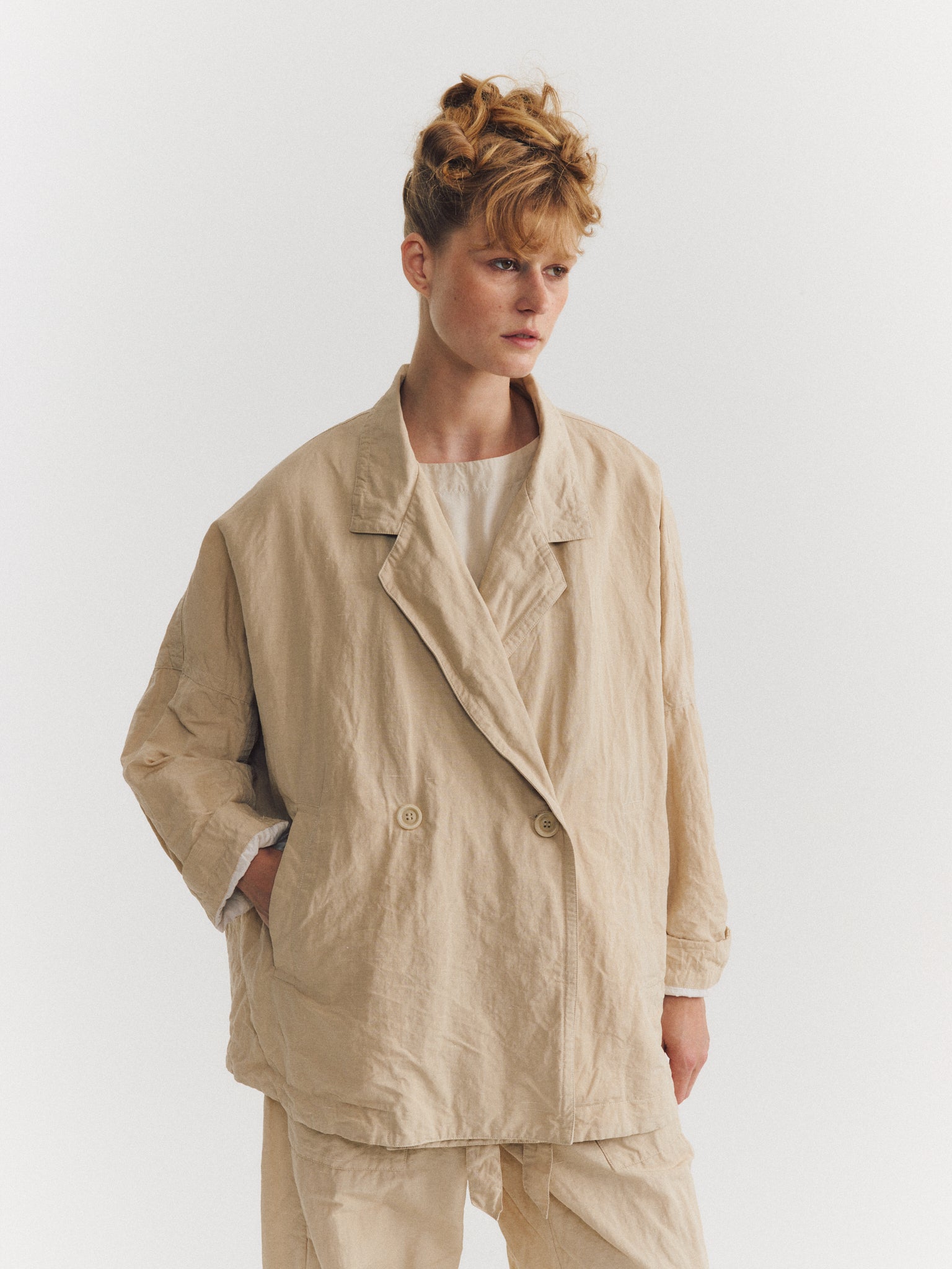 VESTE FRANCES - RUGGER 1 - IVOIRE