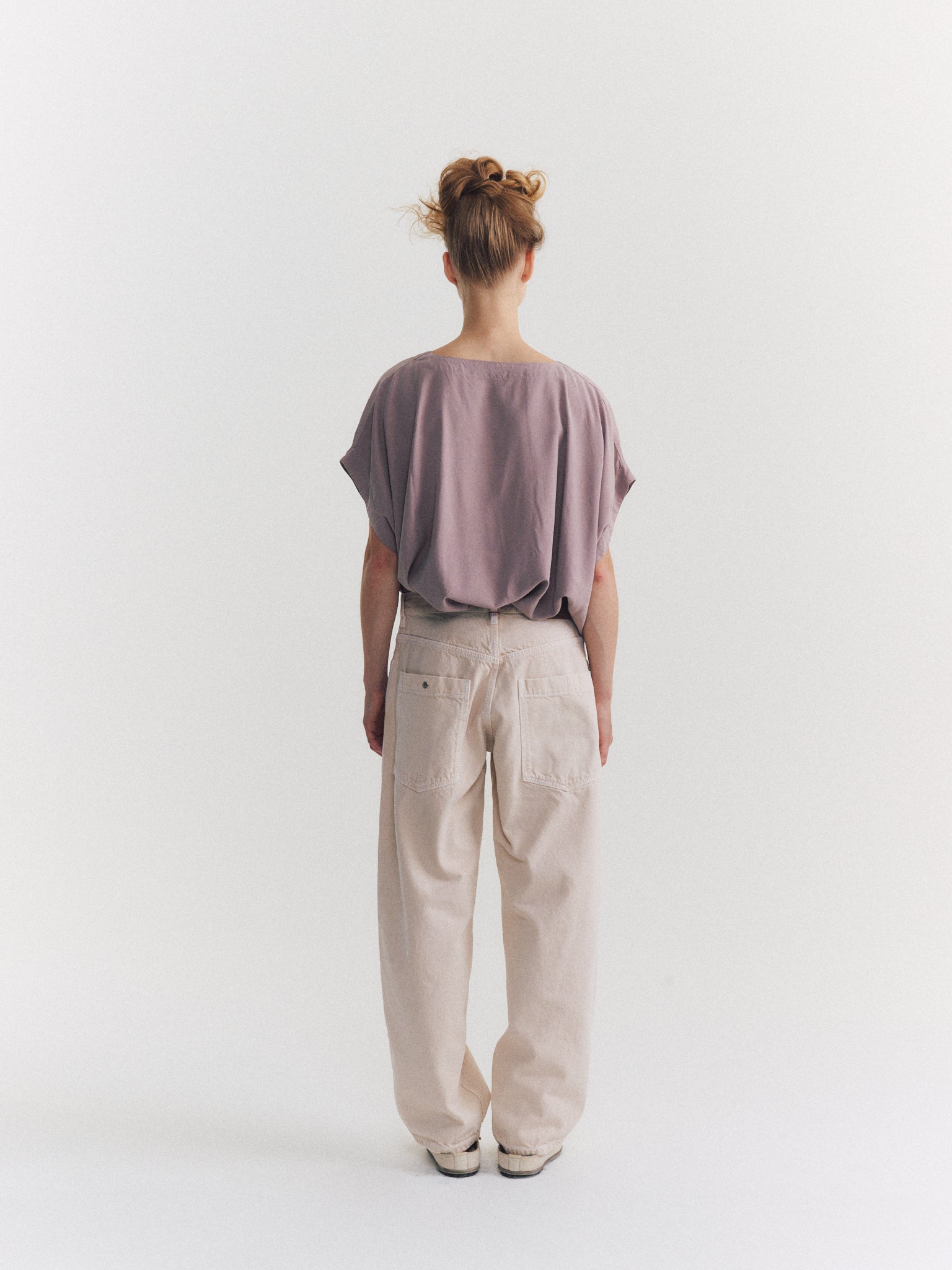 PAULO DENIM PANT - DENIM - IVORY