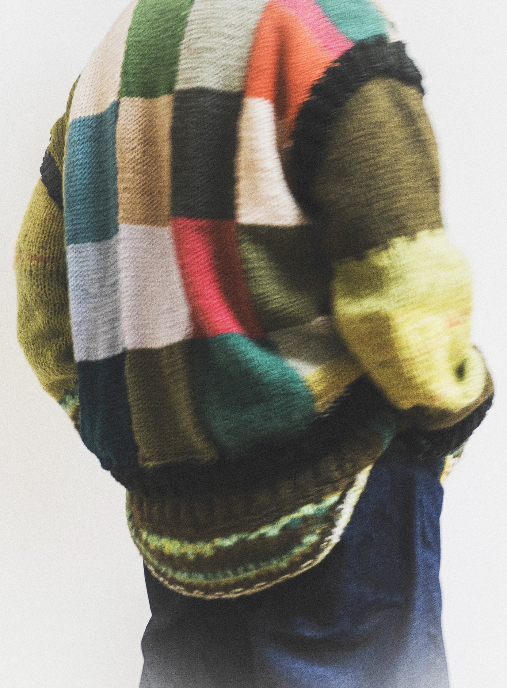 PATCHWORK SWEATER 5 - AS IS