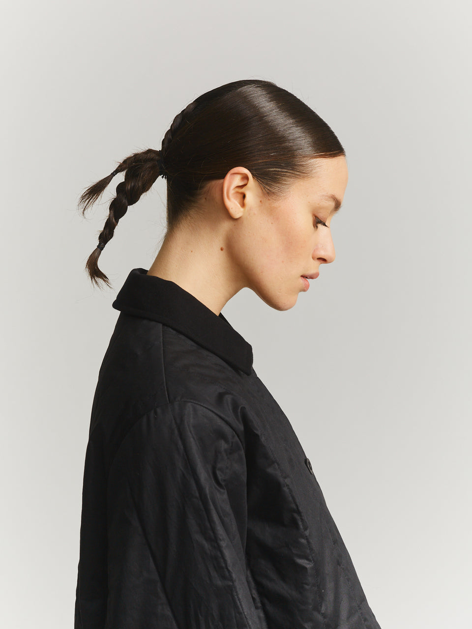 VESTE IKLA - LACQED - NOIR