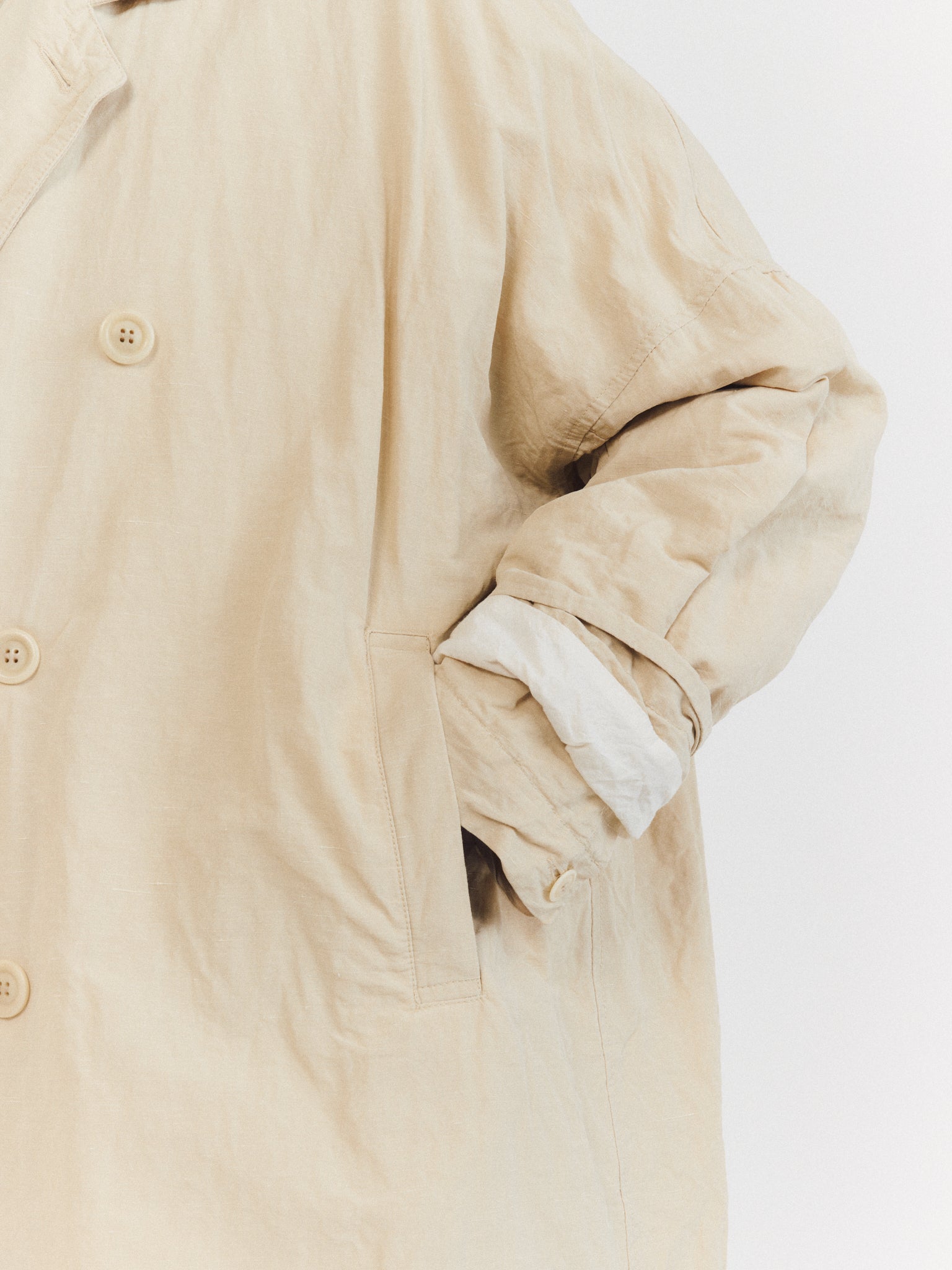 FRANCIS COAT - RUGGER1 - IVORY